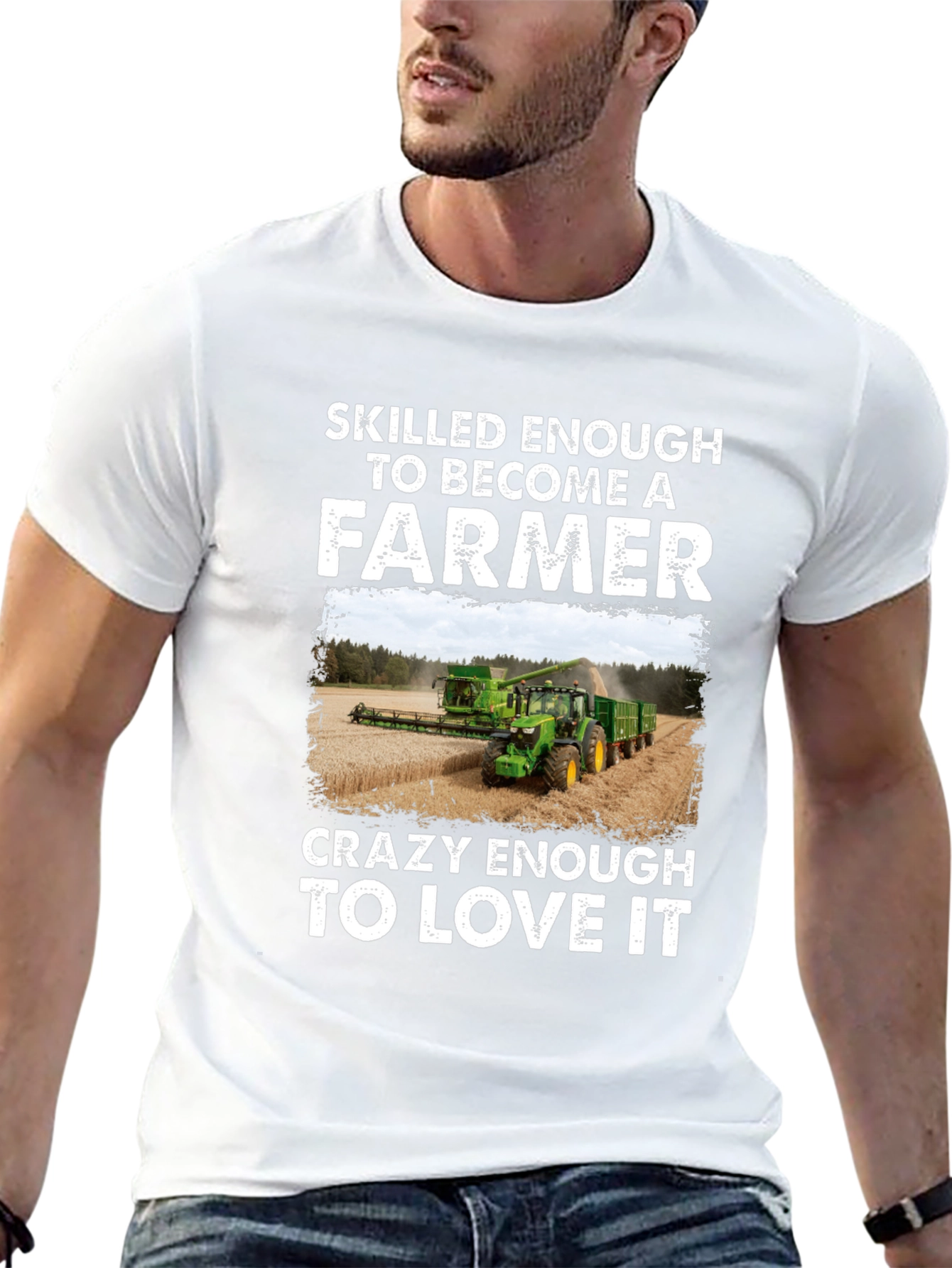 Skilled Farmer Graphic T-Shirt - Farm Life Tee