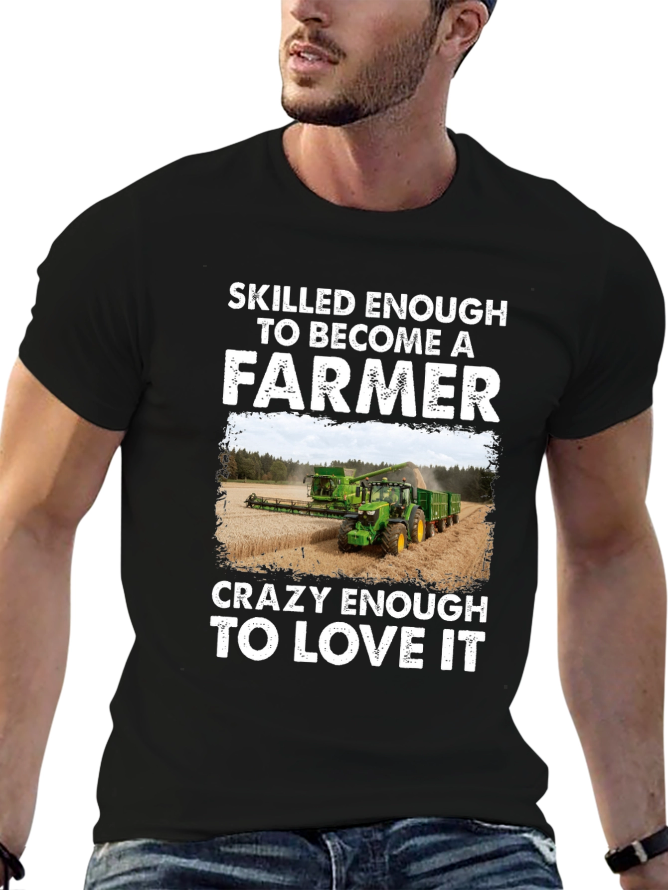 Skilled Farmer Graphic T-Shirt - Farm Life Tee