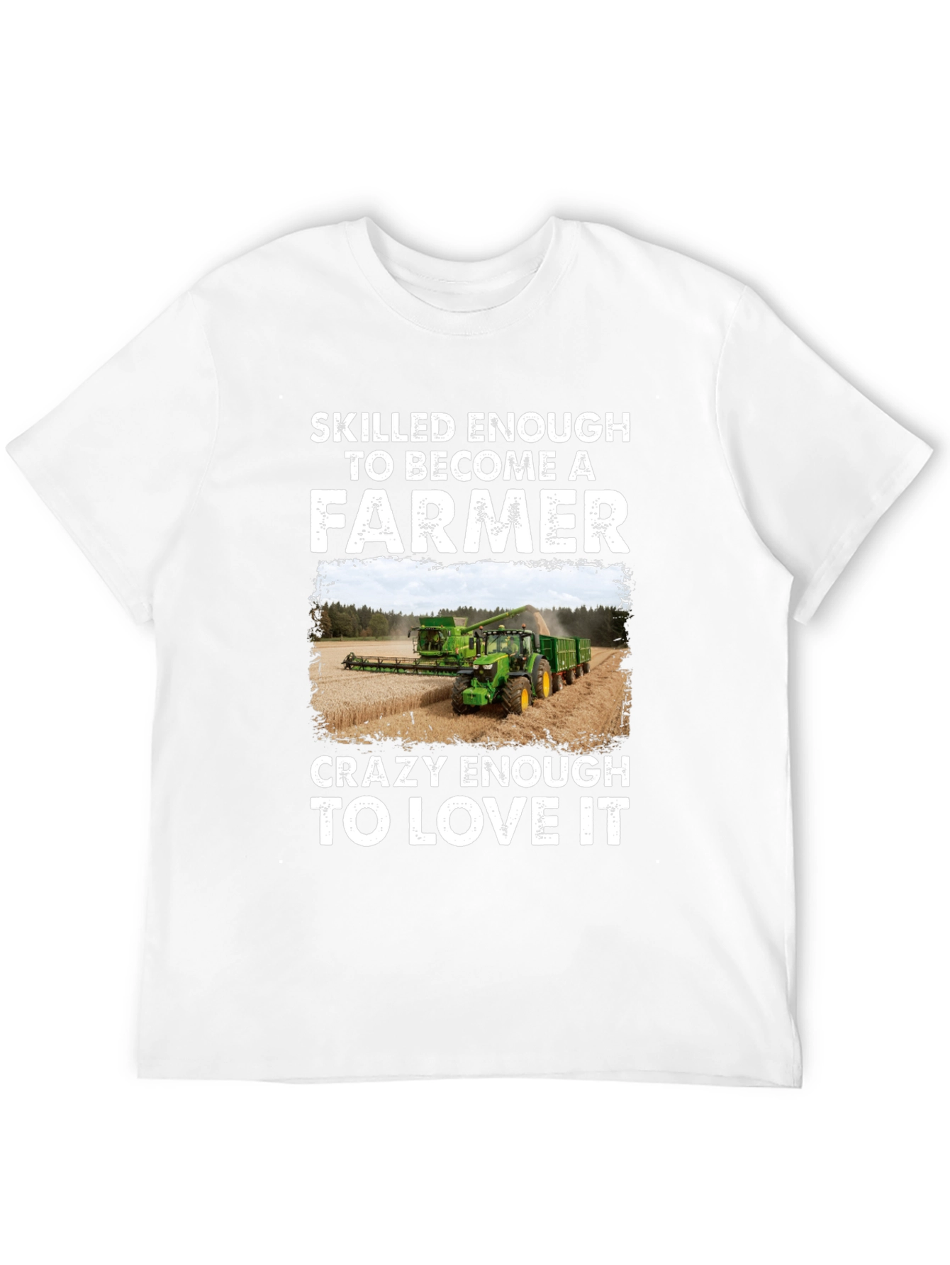 Skilled Farmer Graphic T-Shirt - Farm Life Tee