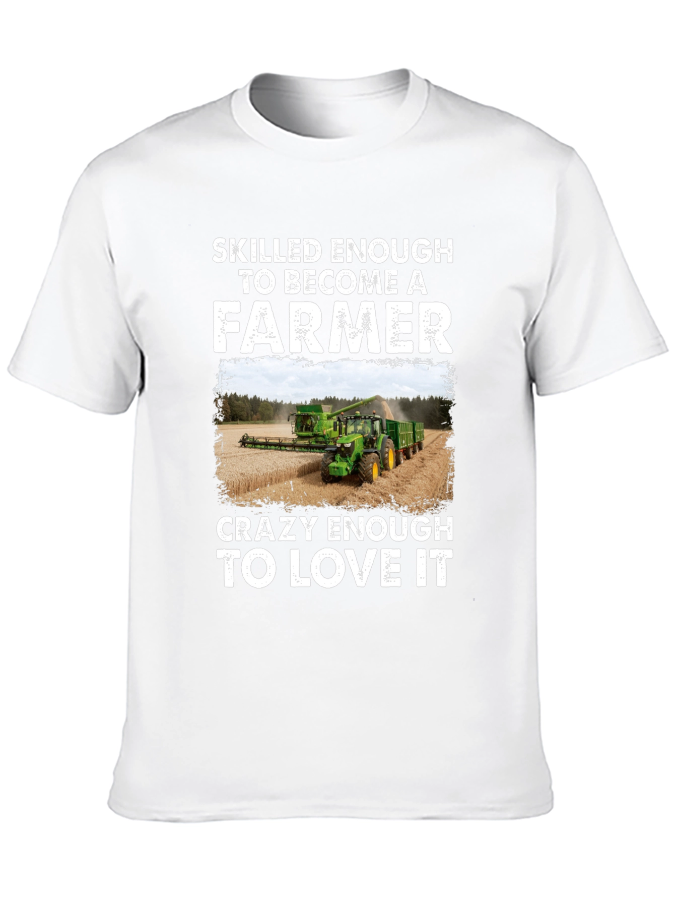 Skilled Farmer Graphic T-Shirt - Farm Life Tee