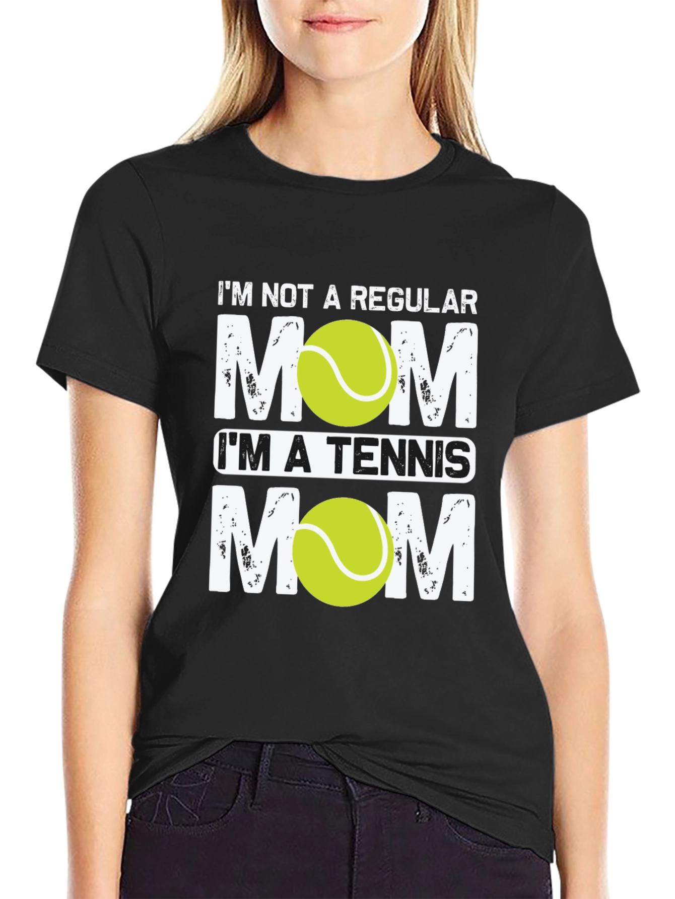 Tennis Mom Graphic T-Shirt - Unique Design