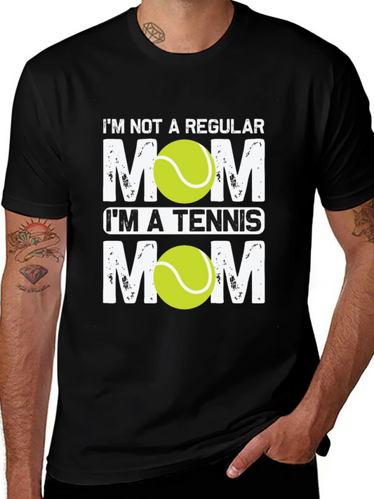 Tennis Mom Graphic T-Shirt - Unique Design