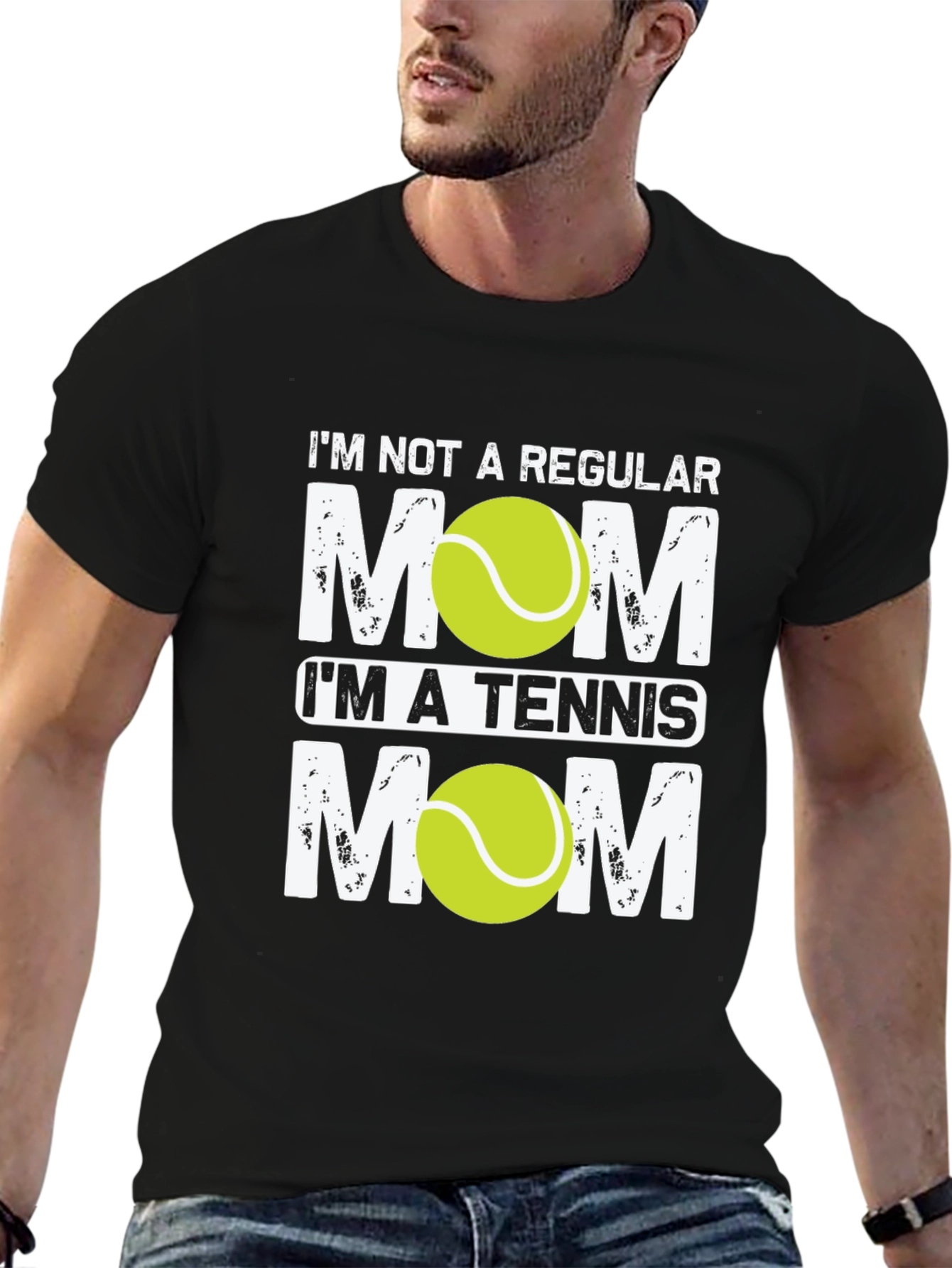 Tennis Mom Graphic T-Shirt - Unique Design