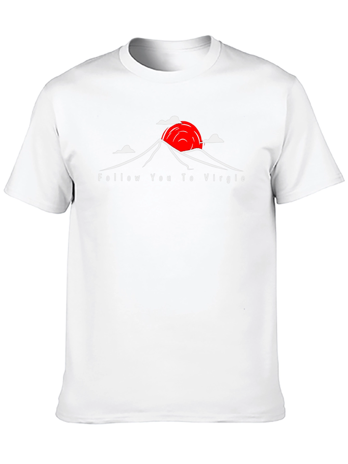 Follow You to Virgie Black Graphic Tee