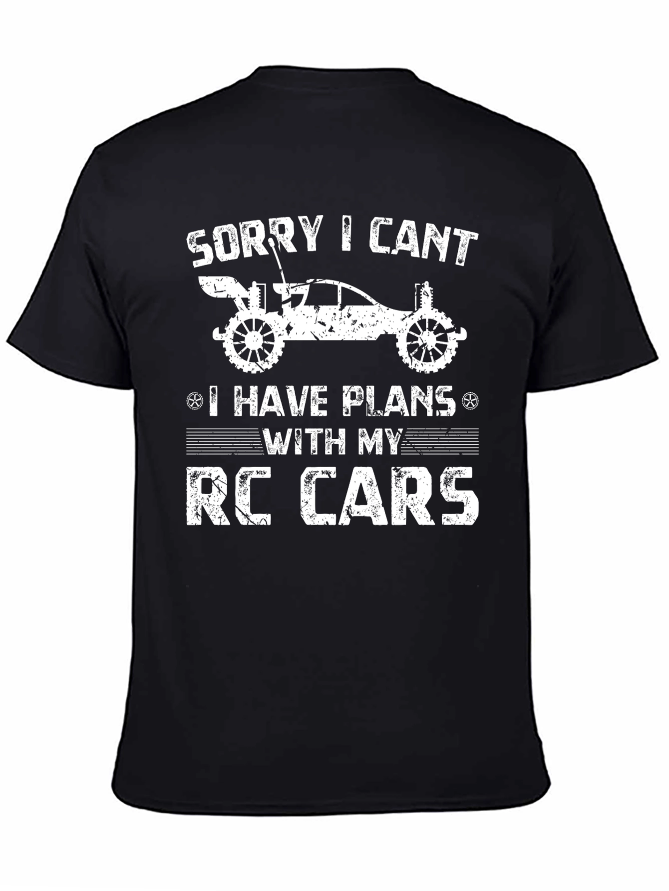 RC Cars Plans T-Shirt Hobbyist Racing Gift