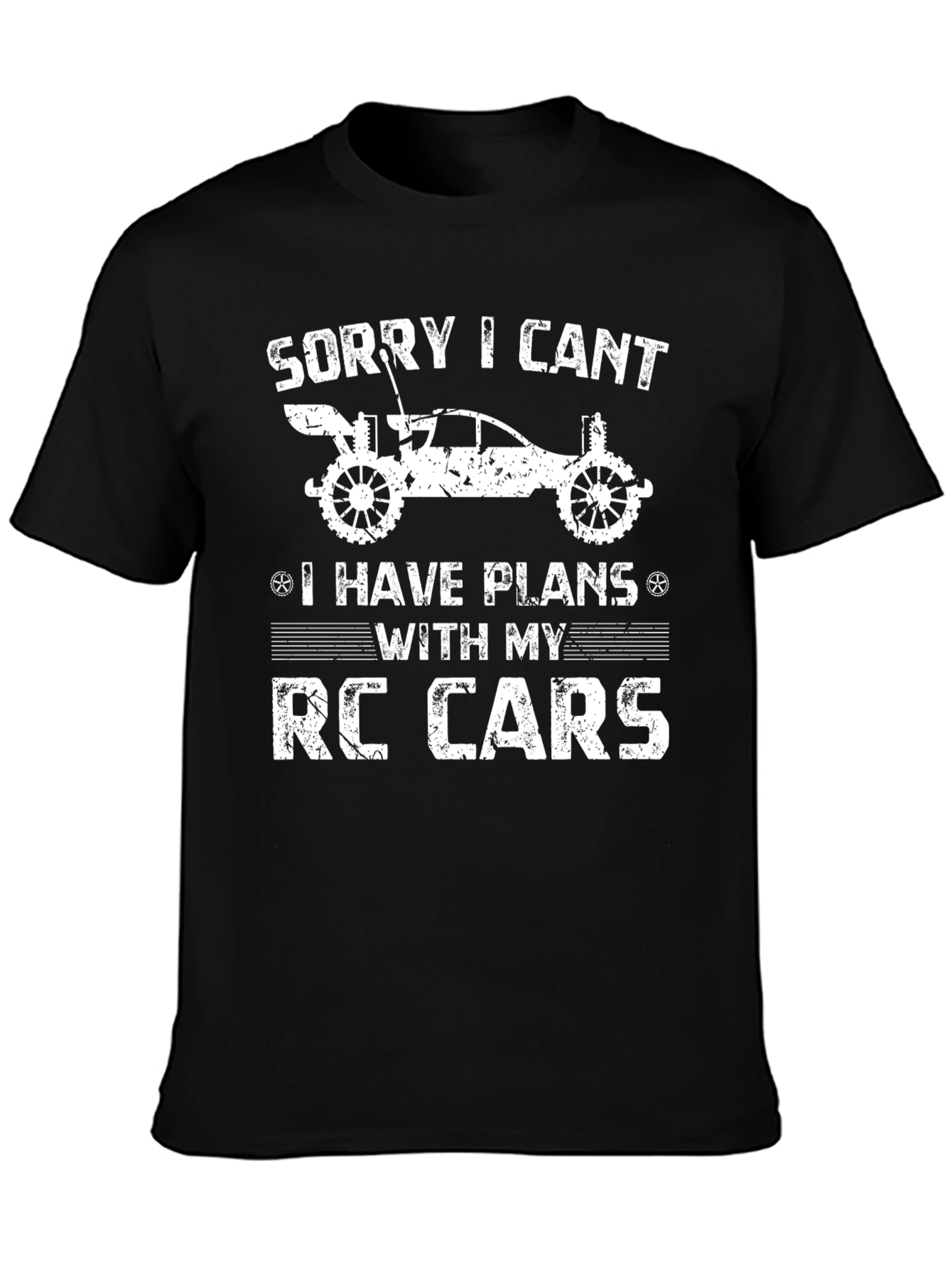 RC Cars Plans T-Shirt Hobbyist Racing Gift