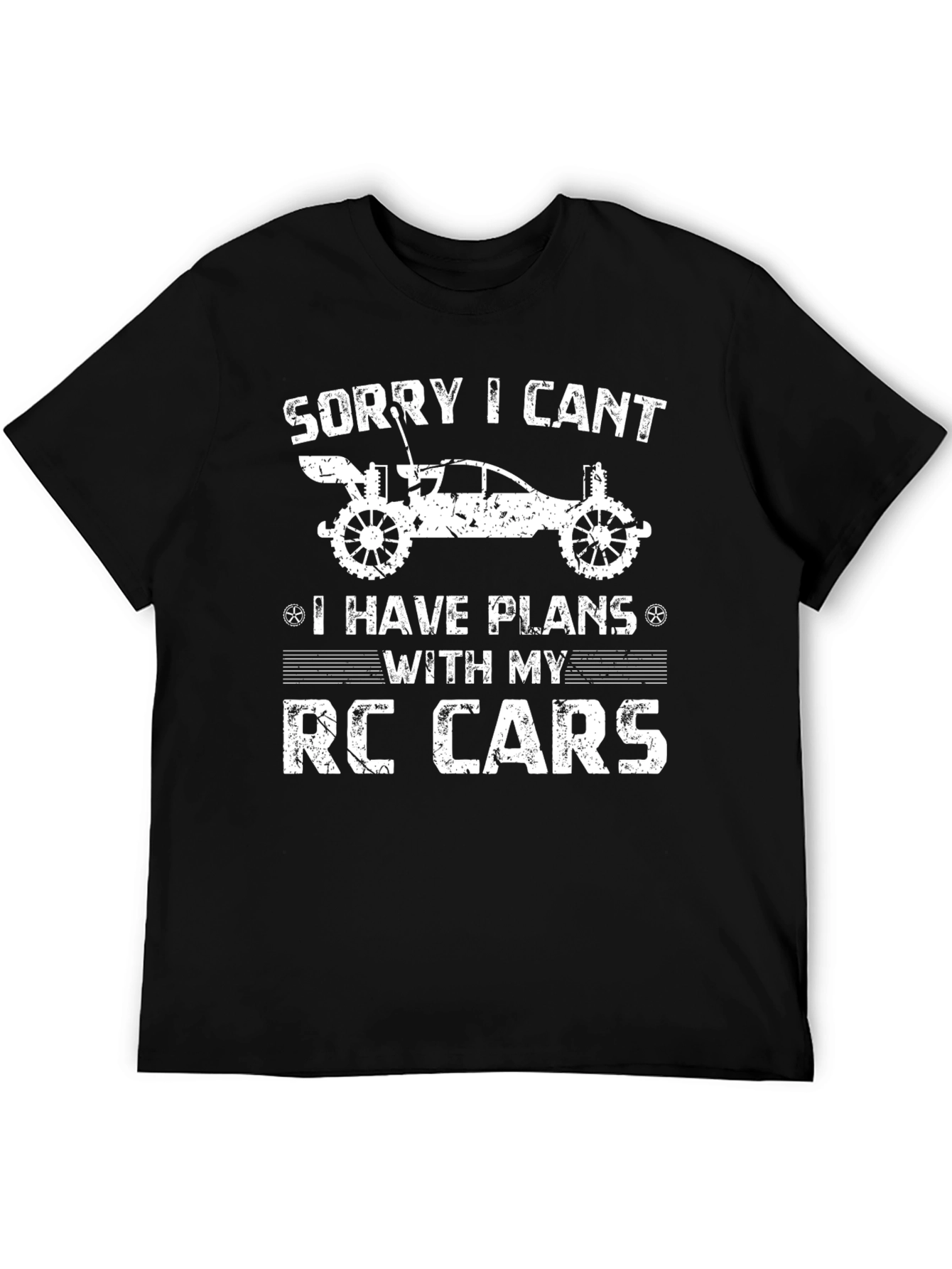 RC Cars Plans T-Shirt Hobbyist Racing Gift
