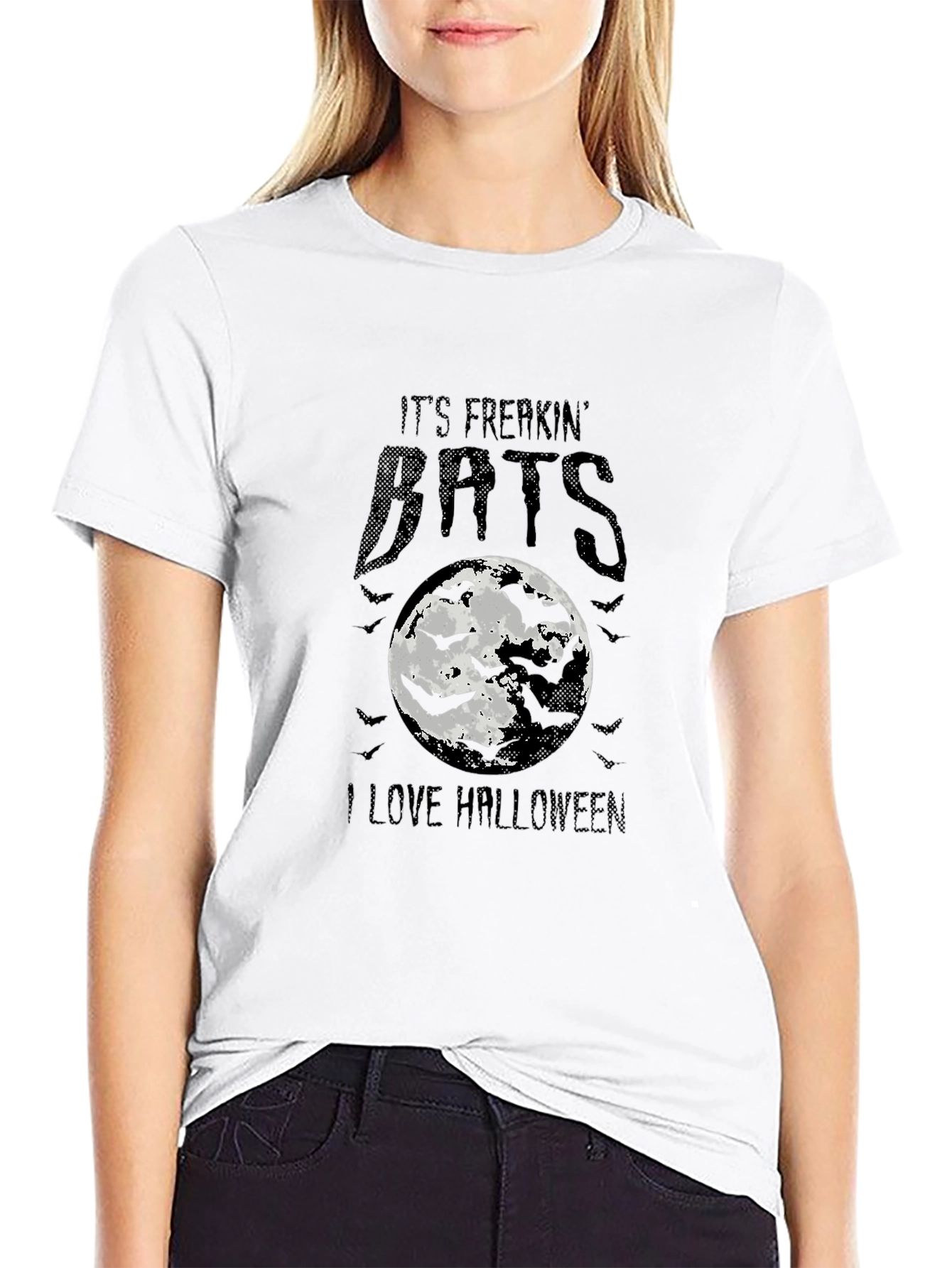 Its Freakin Bats T-Shirt Halloween Graphic Tee
