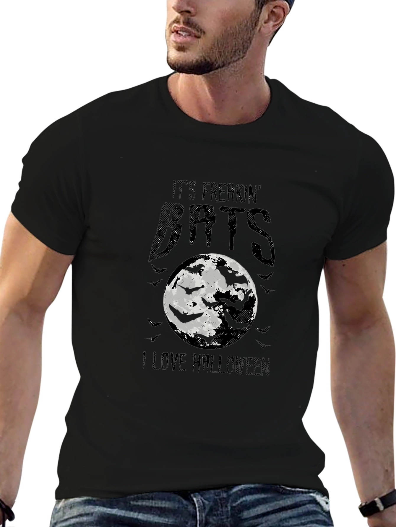 Its Freakin Bats T-Shirt Halloween Graphic Tee