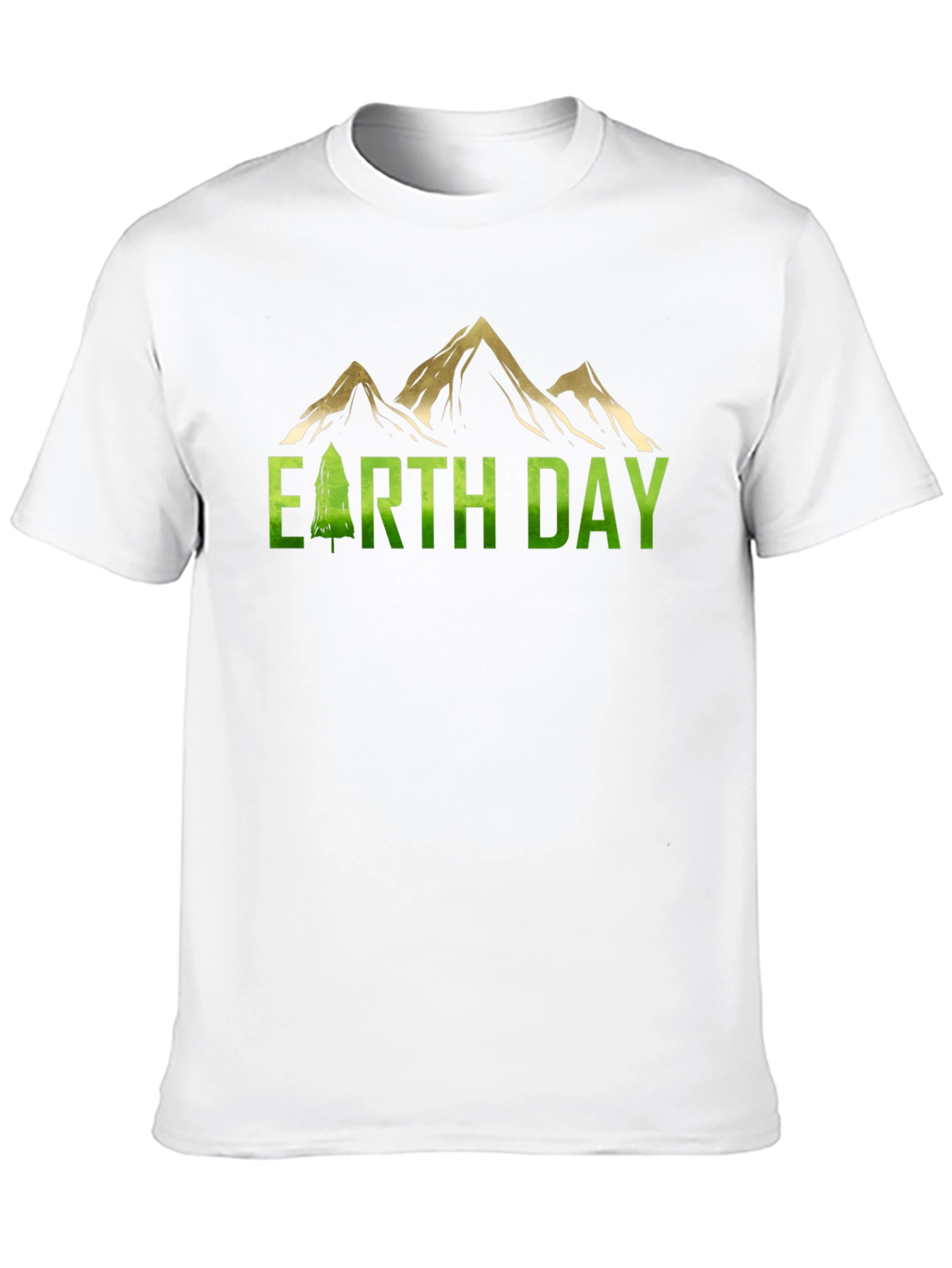 Earth Day Mountain Graphic Tee