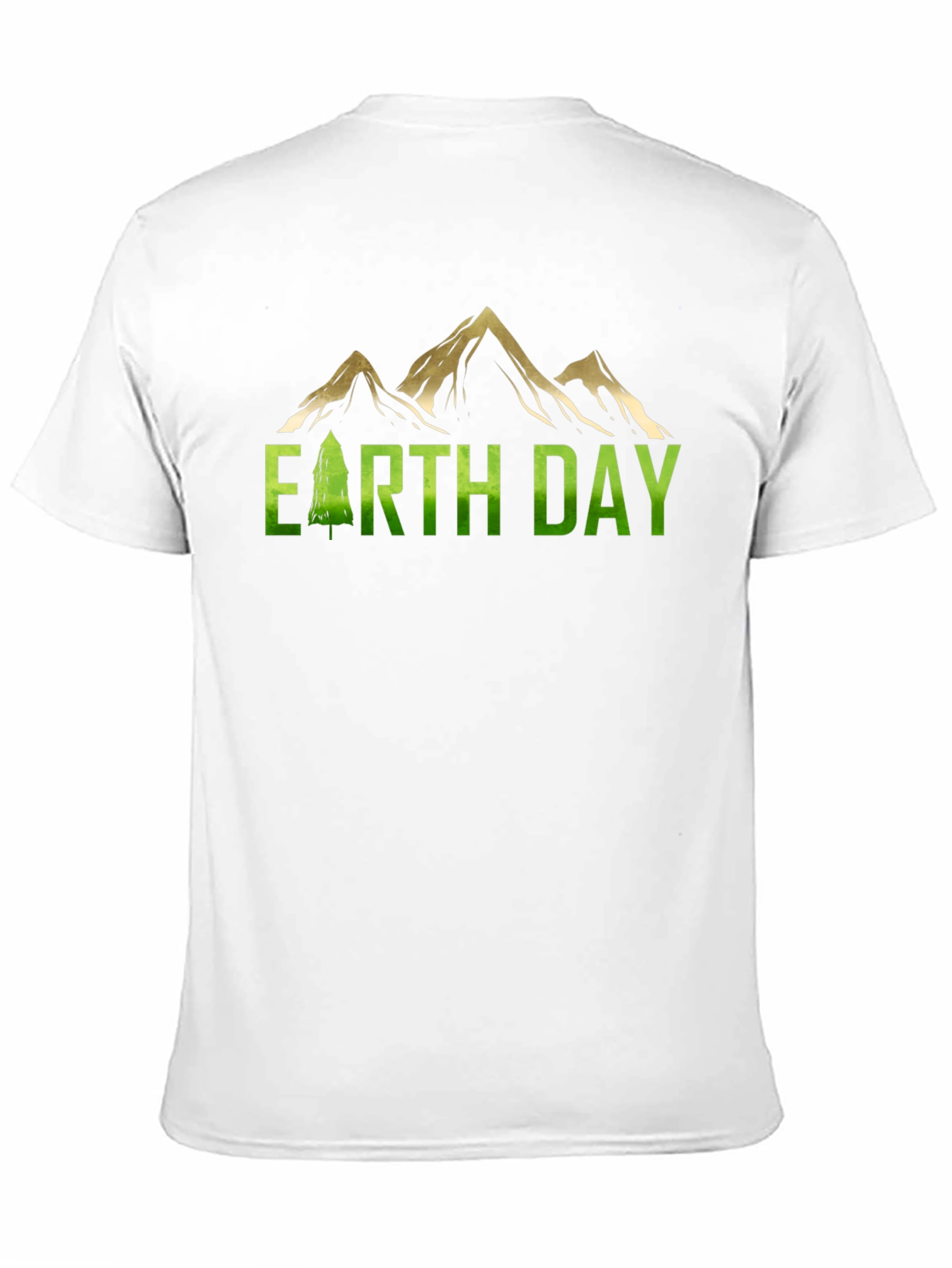 Earth Day Mountain Graphic Tee