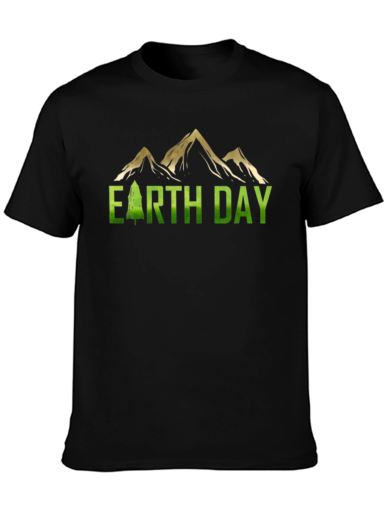 Earth Day Mountain Graphic Tee