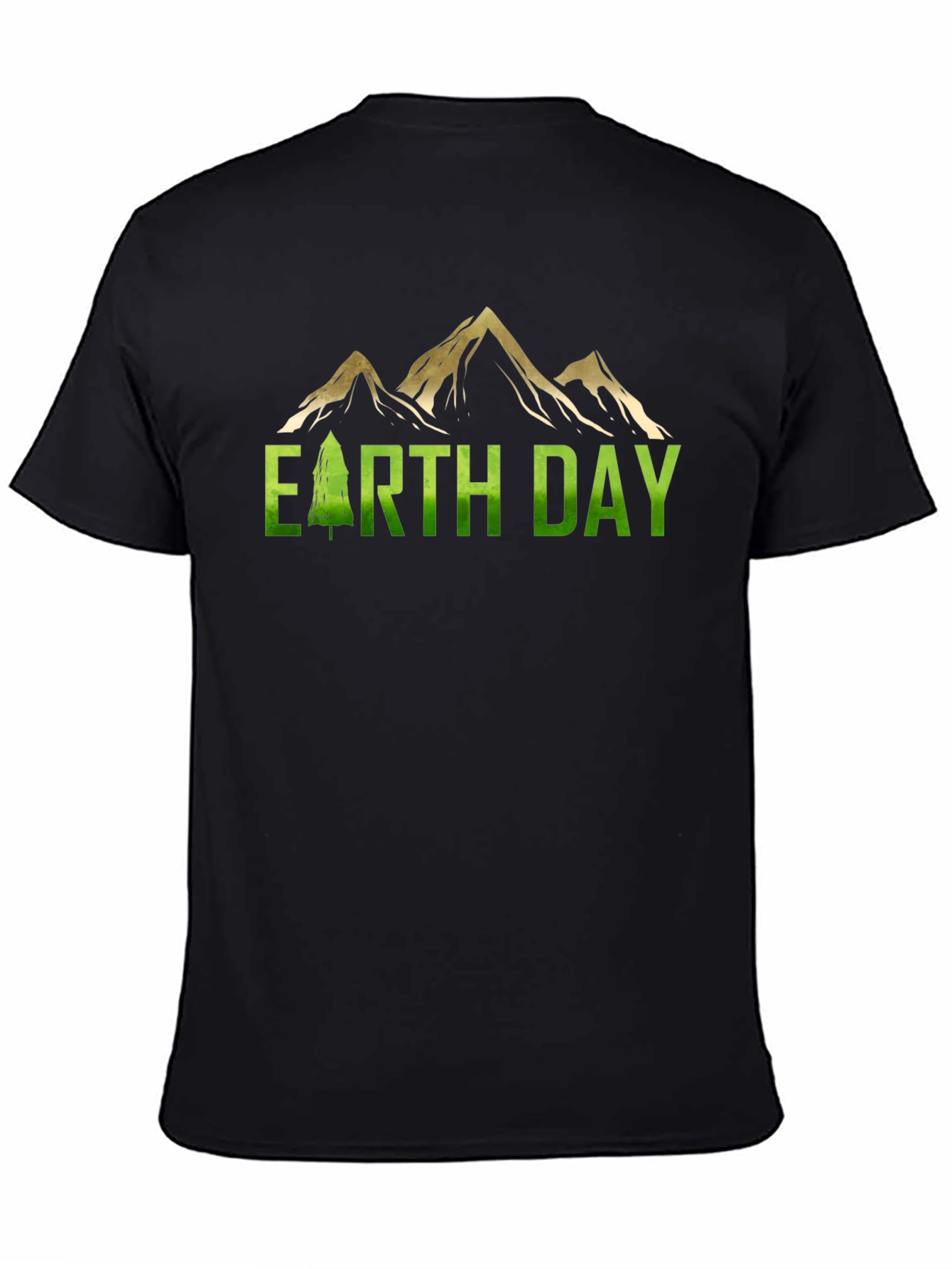 Earth Day Mountain Graphic Tee