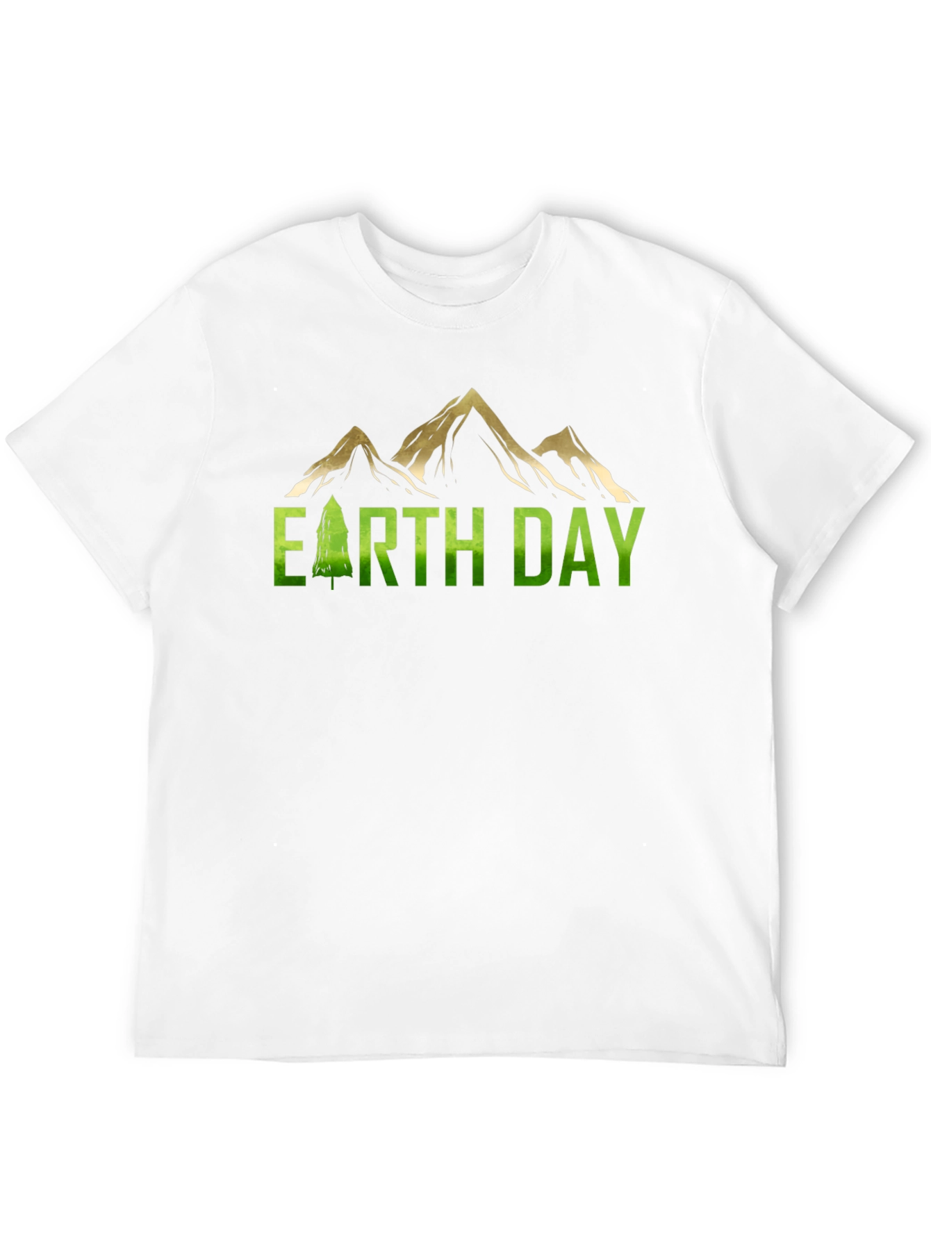 Earth Day Mountain Graphic Tee