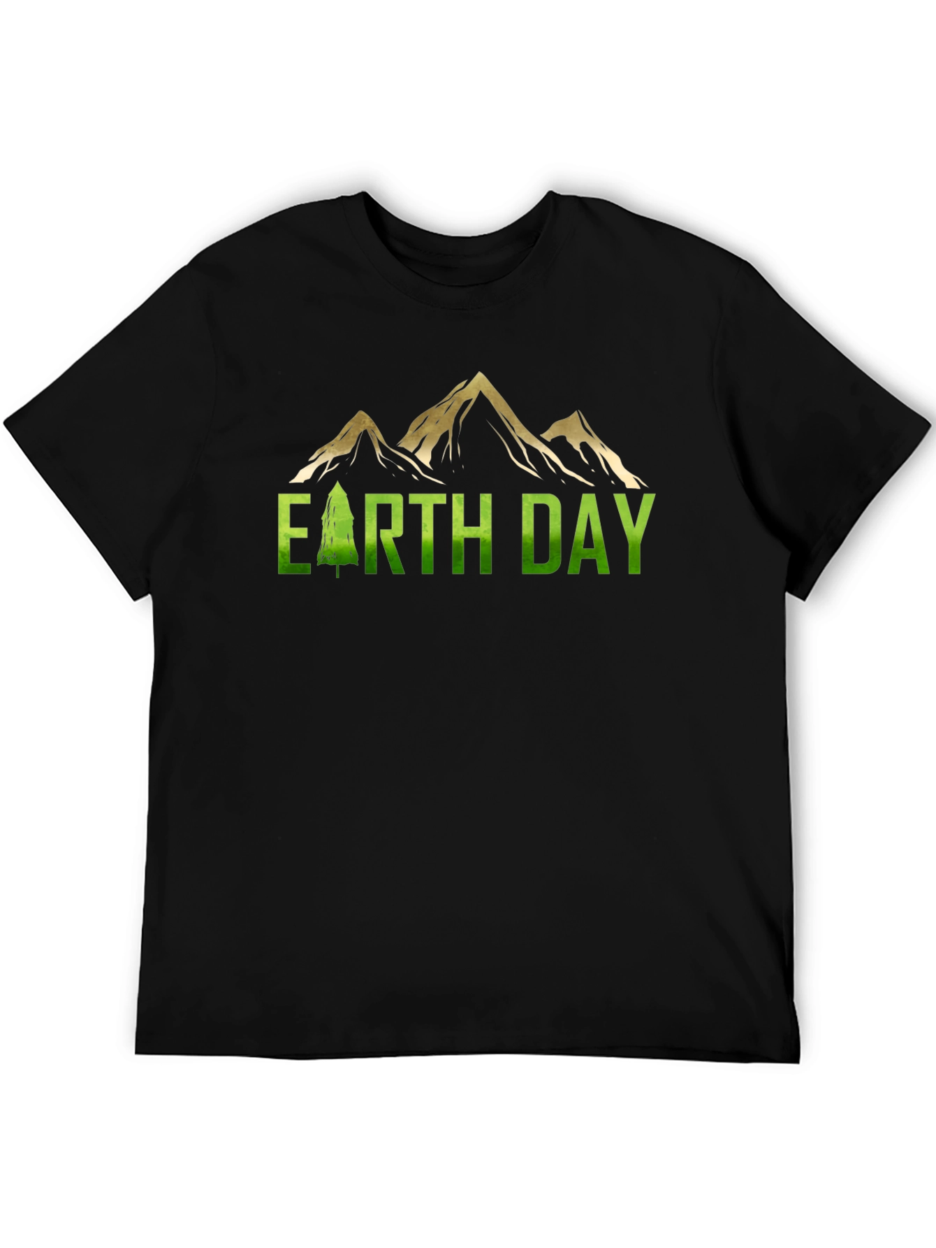Earth Day Mountain Graphic Tee