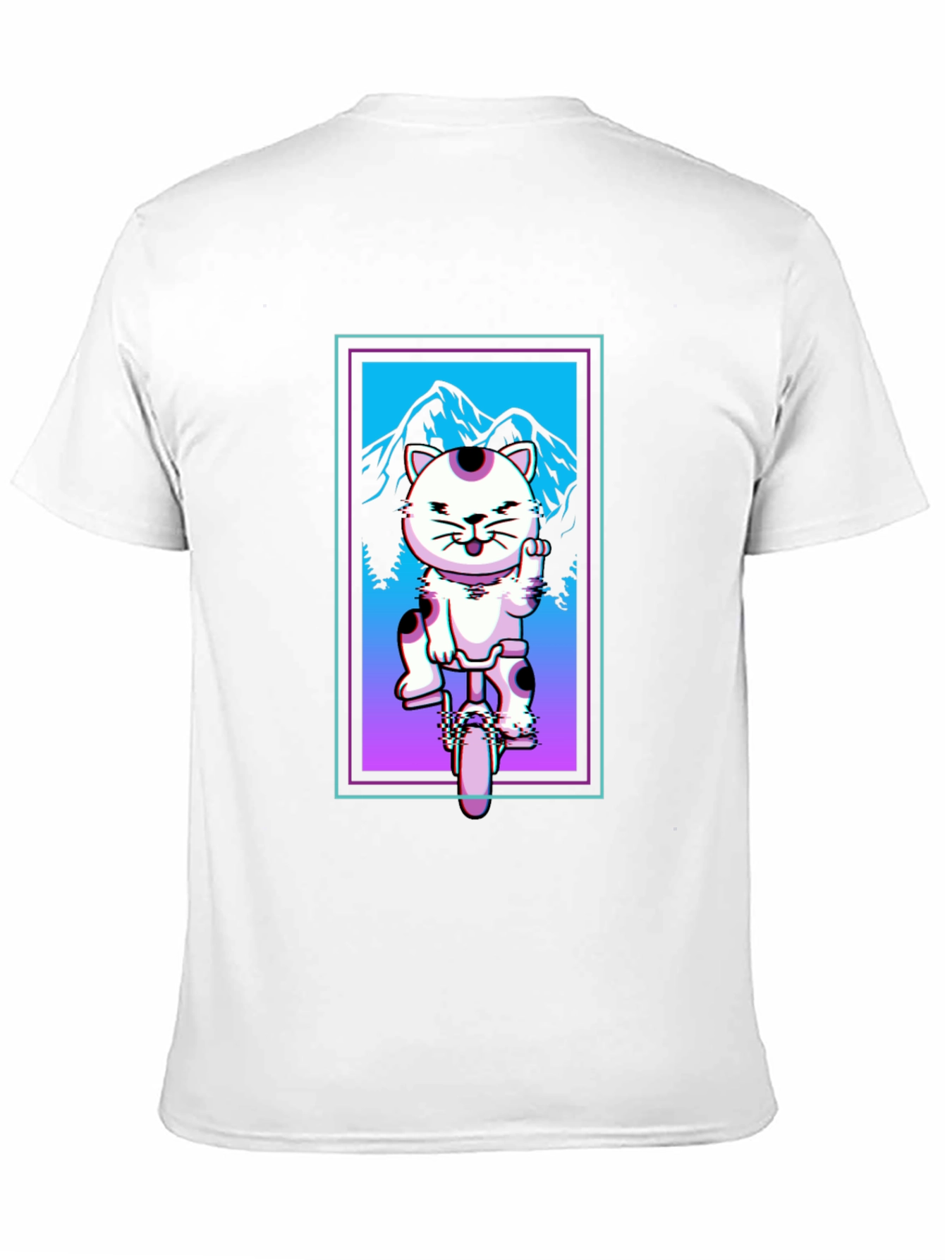 Cool Cat T-Shirt: Mountain Biking Attitude