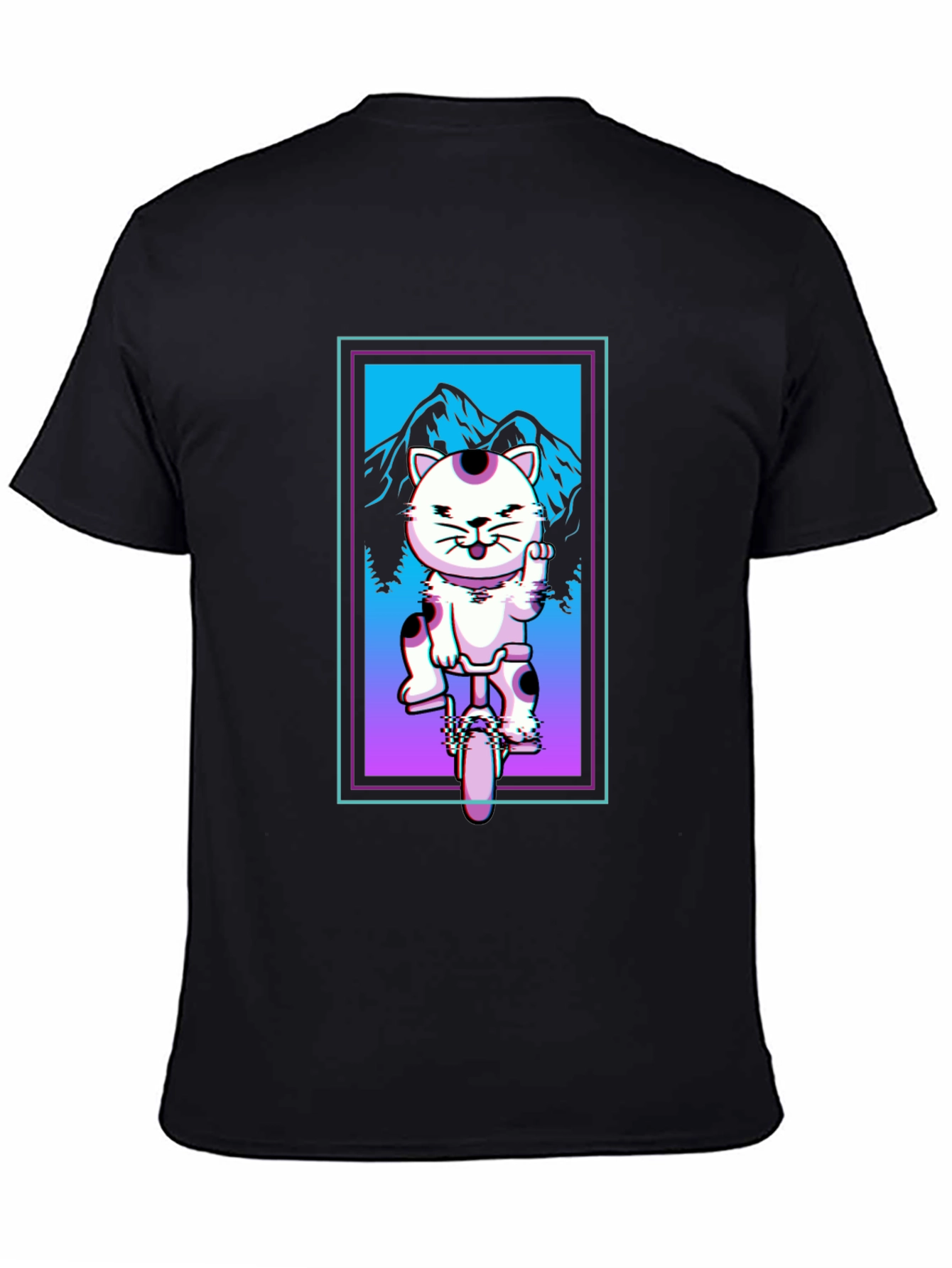 Cool Cat T-Shirt: Mountain Biking Attitude