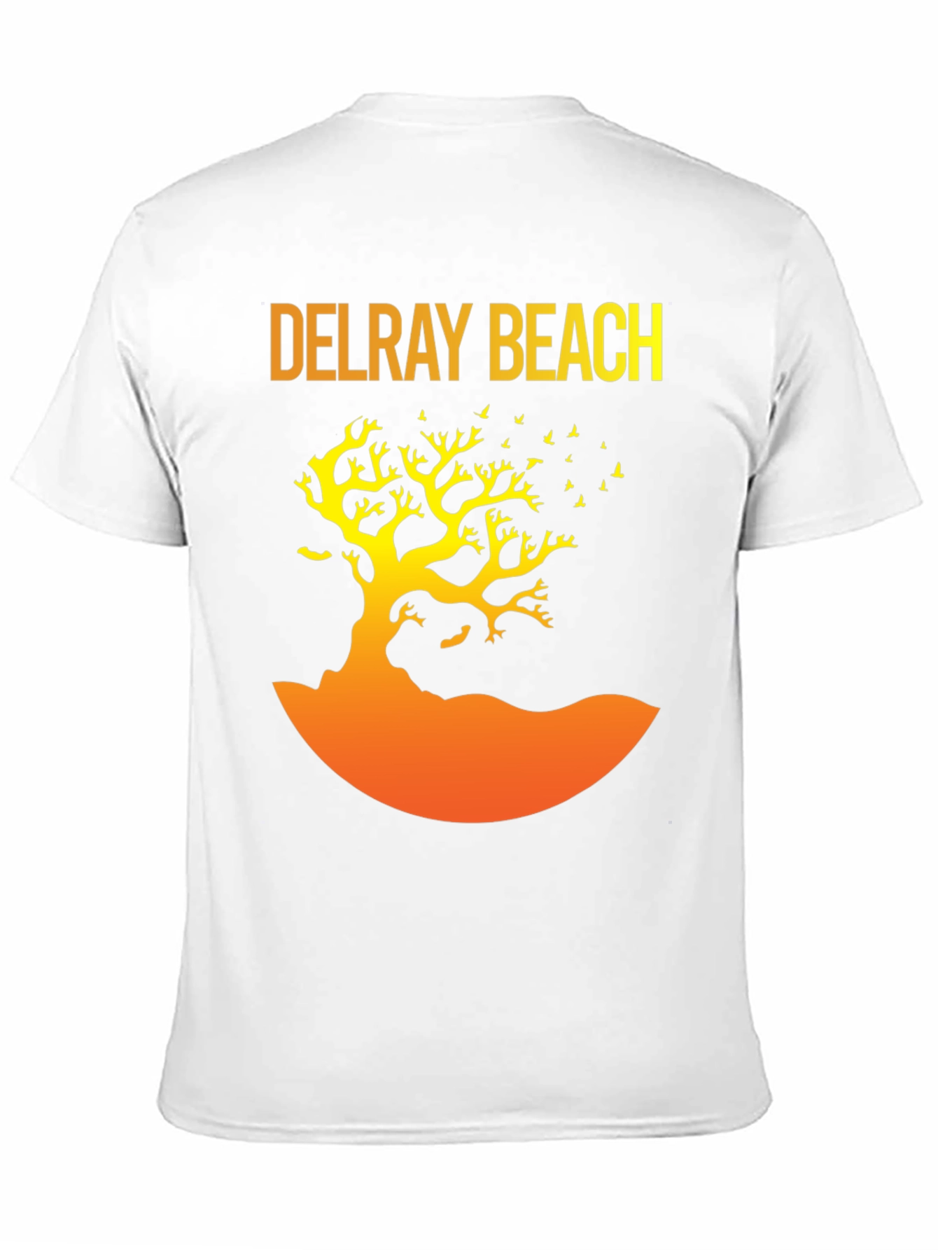 Delray Beach Tree Graphic T-Shirt