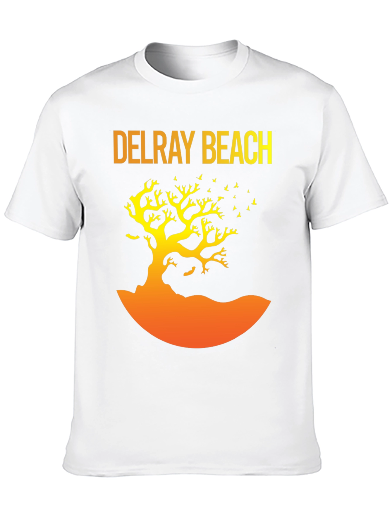Delray Beach Tree Graphic T-Shirt