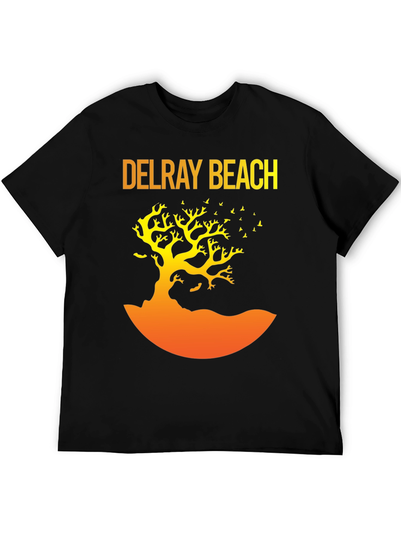 Delray Beach Tree Graphic T-Shirt