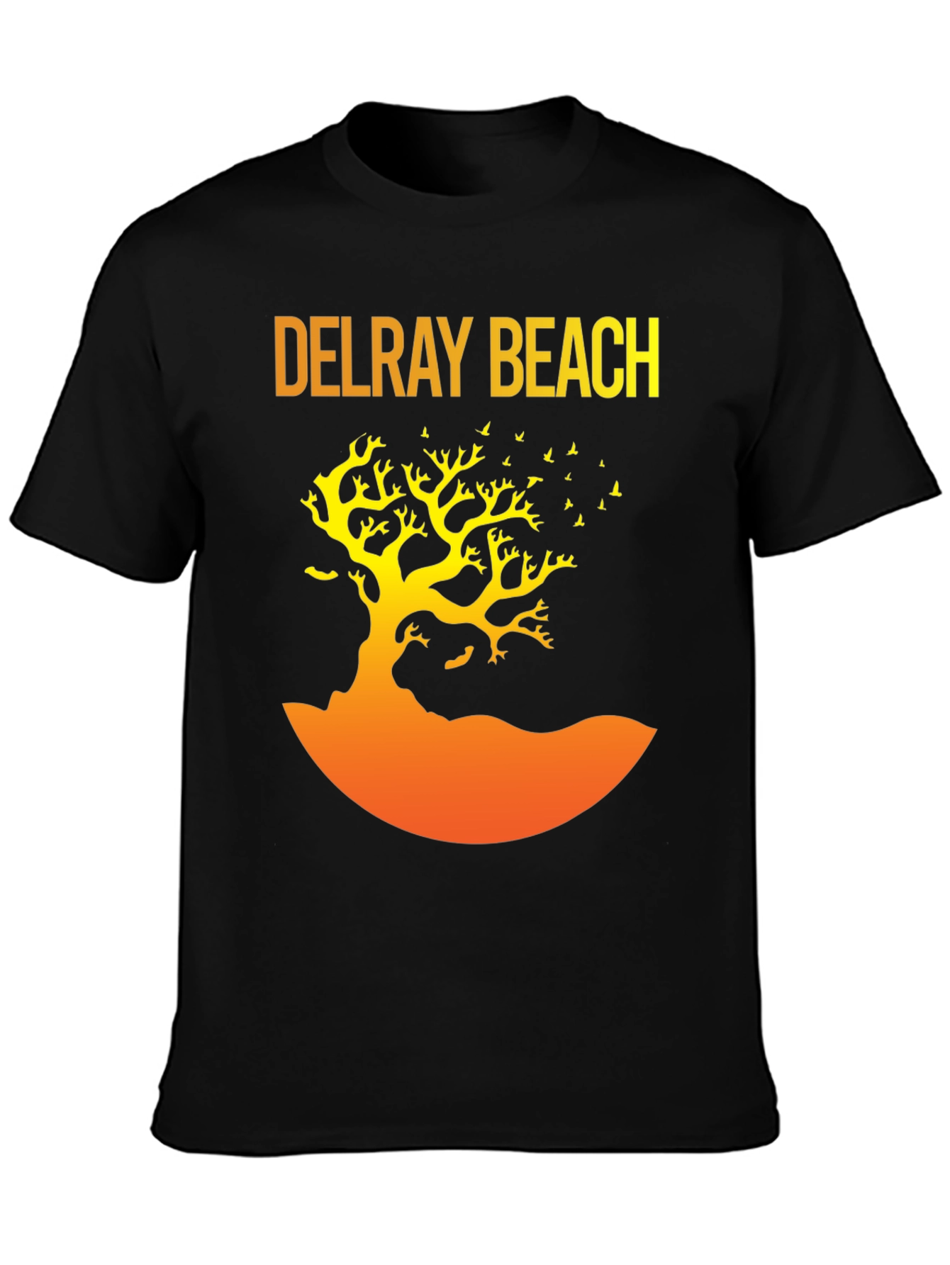 Delray Beach Tree Graphic T-Shirt
