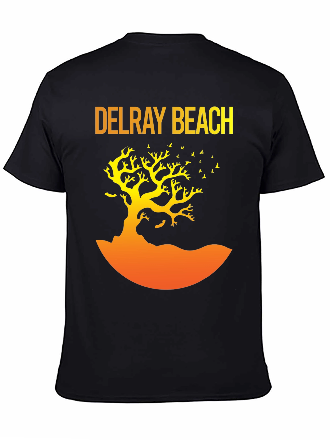 Delray Beach Tree Graphic T-Shirt