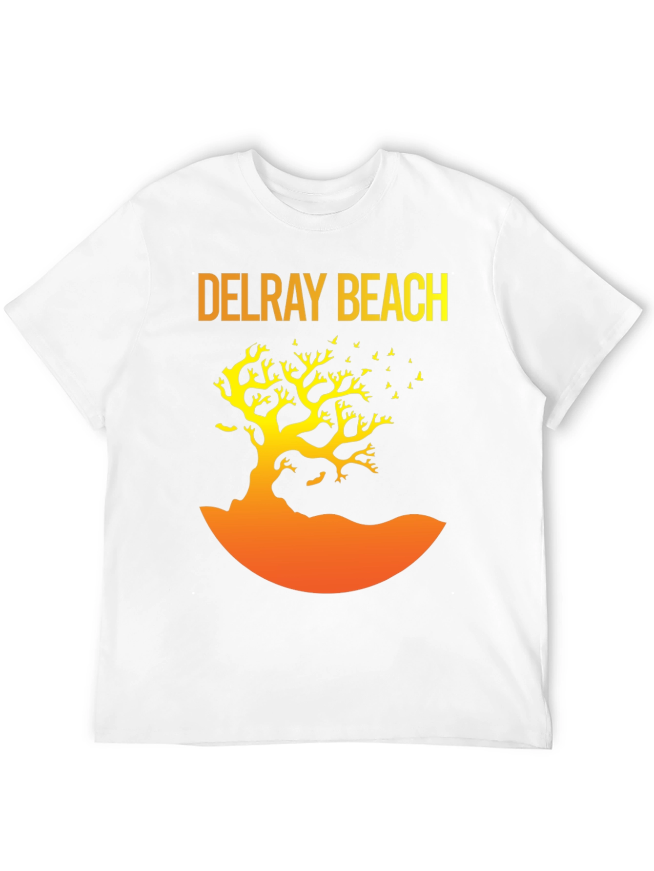 Delray Beach Tree Graphic T-Shirt