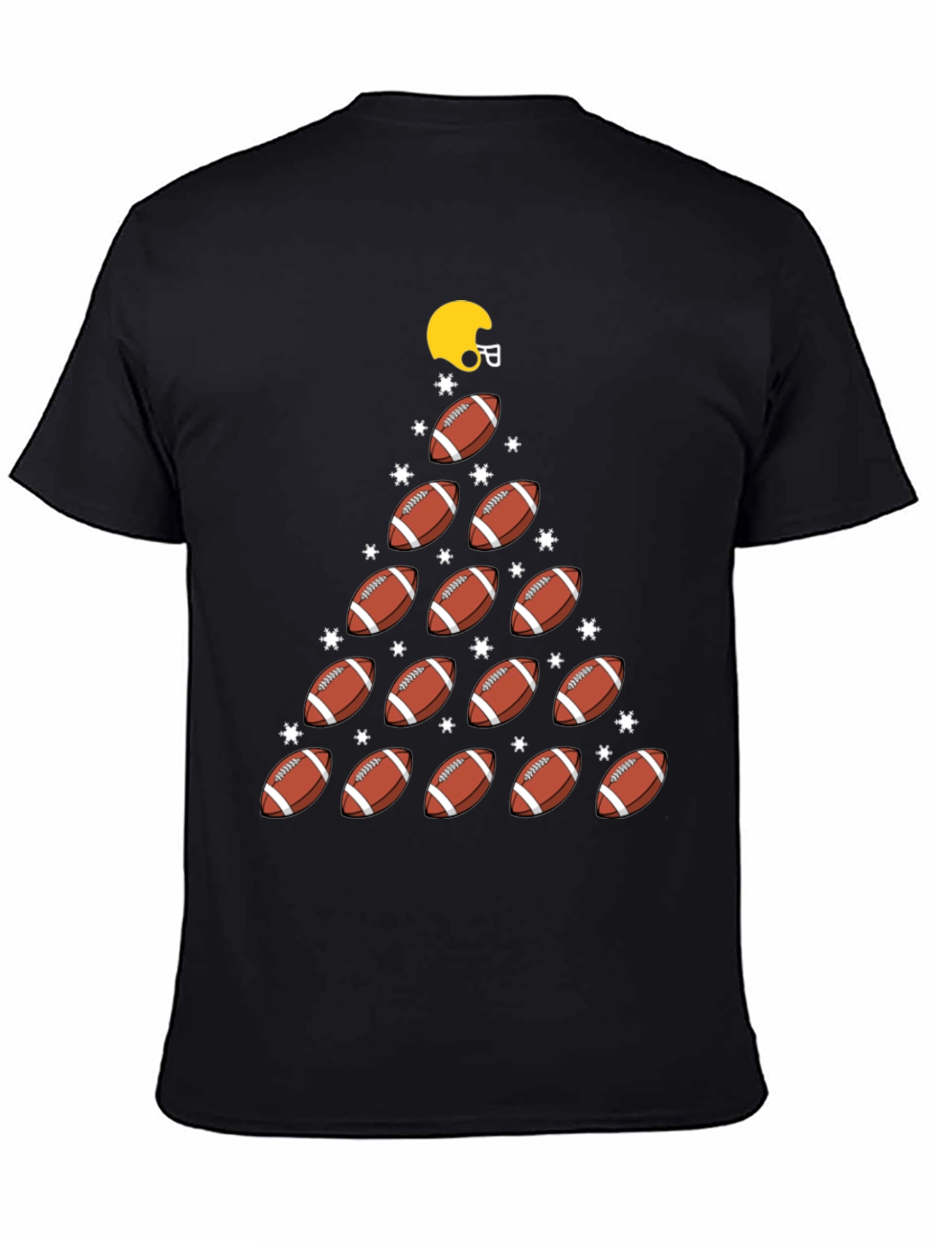 Football Christmas Tree T-Shirt