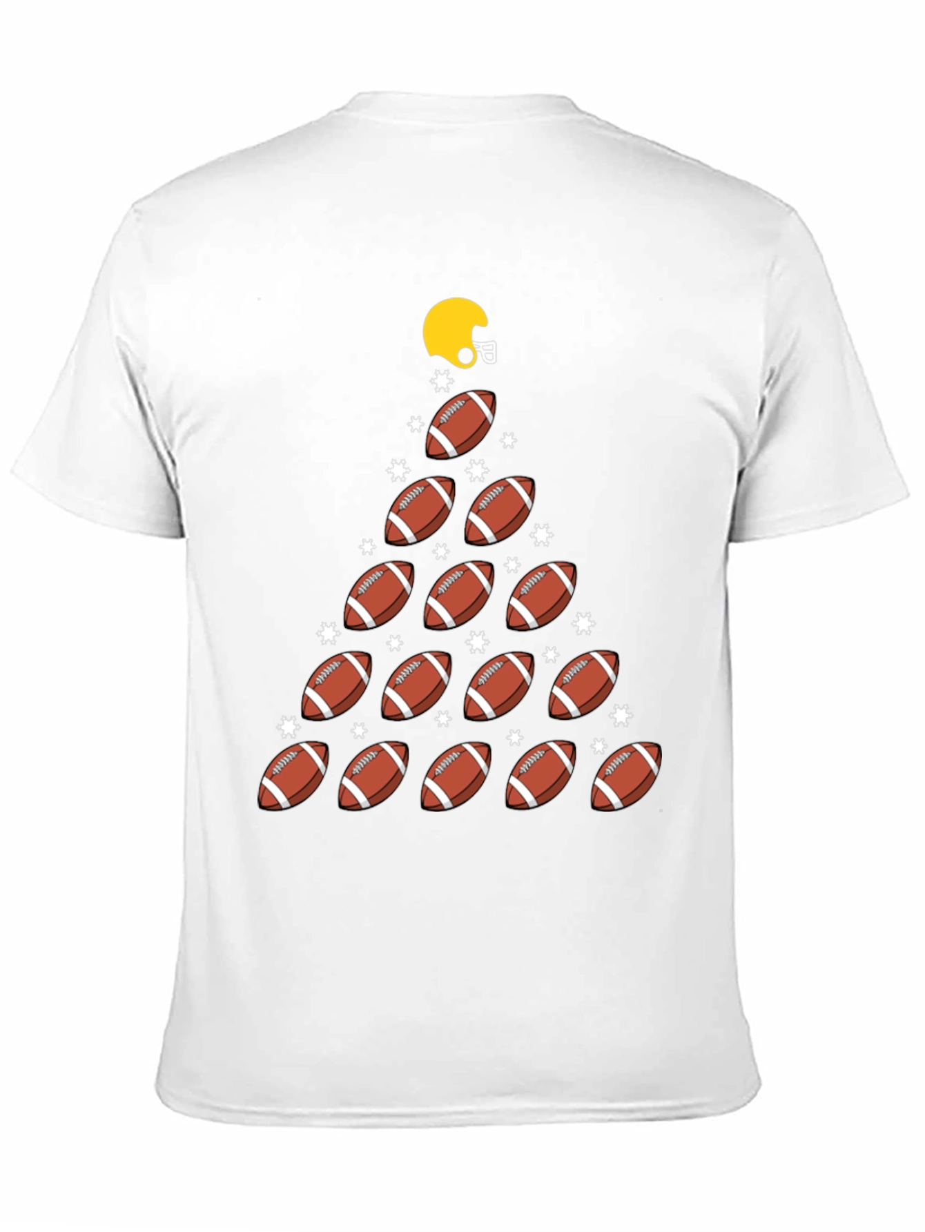 Football Christmas Tree T-Shirt