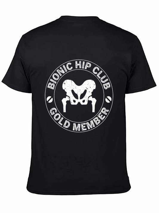 Bionic Hip Club T-Shirt - Gold Member Tee
