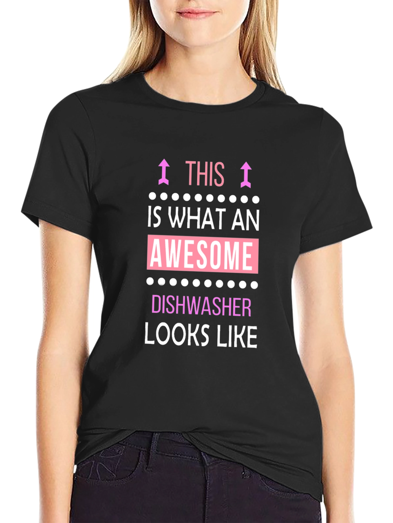 Awesome Dishwasher T-Shirt - Black
