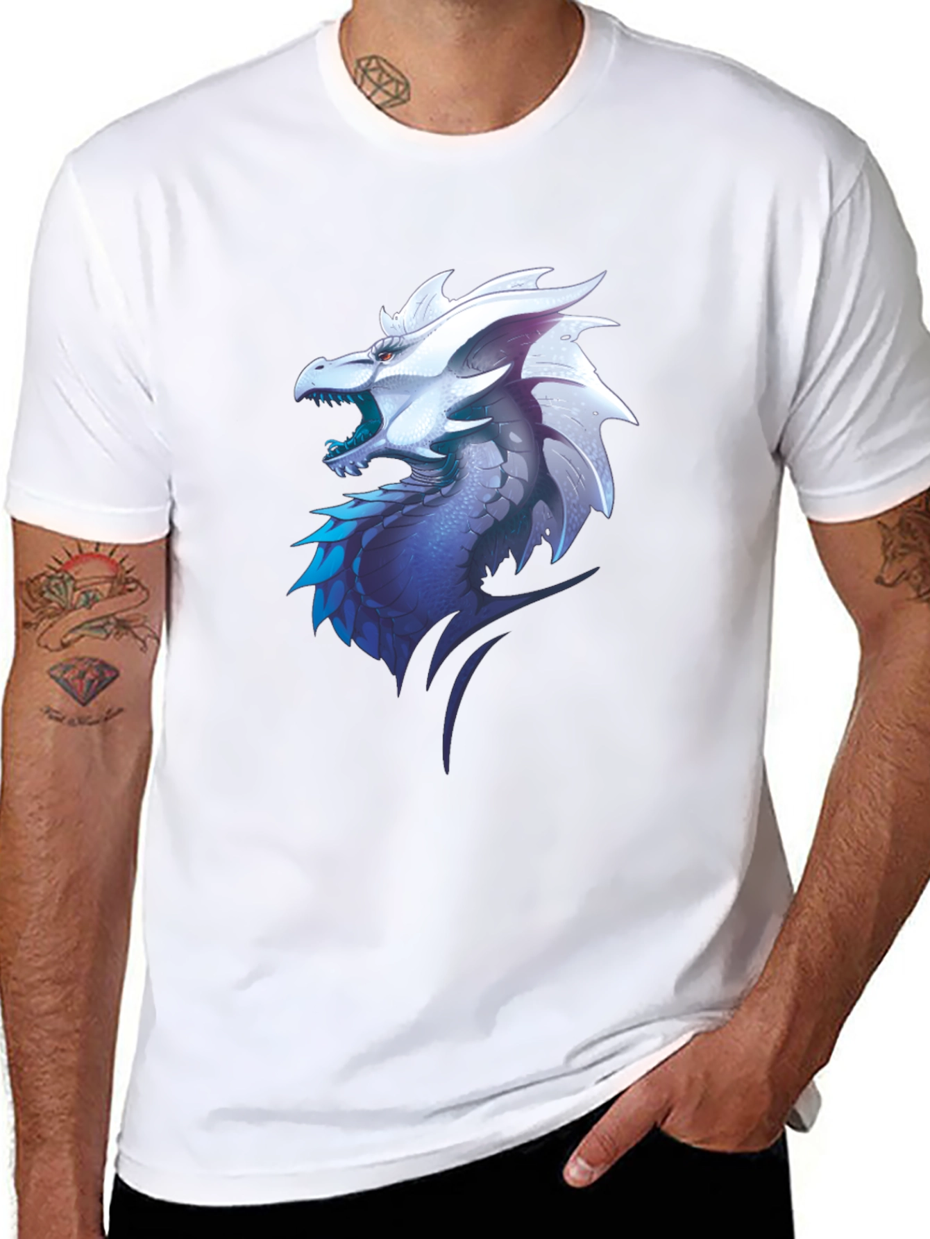 Dragon Graphic T-Shirt - Bold & Unique Design