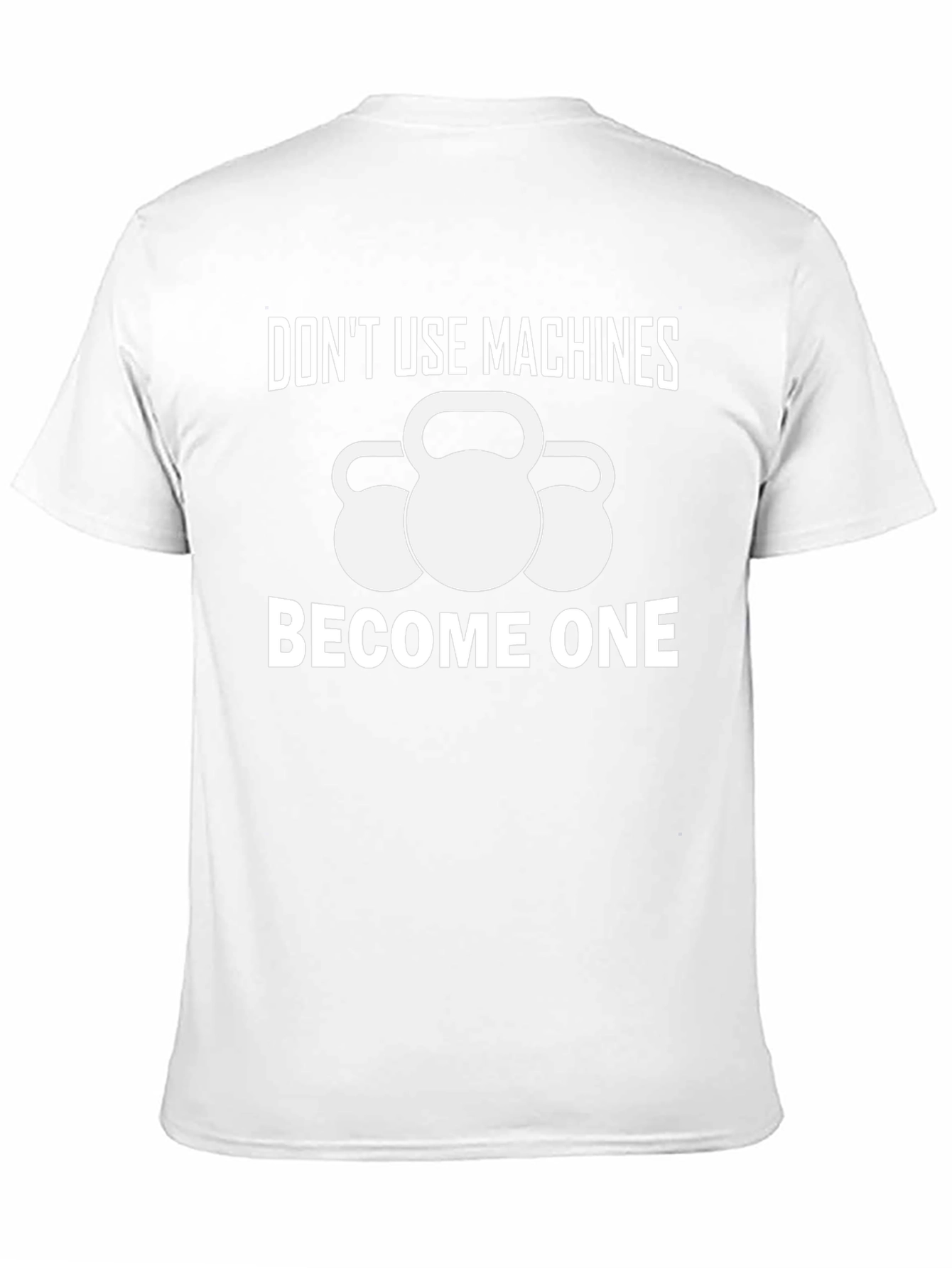 Dont Use Machines Black Graphic Tee