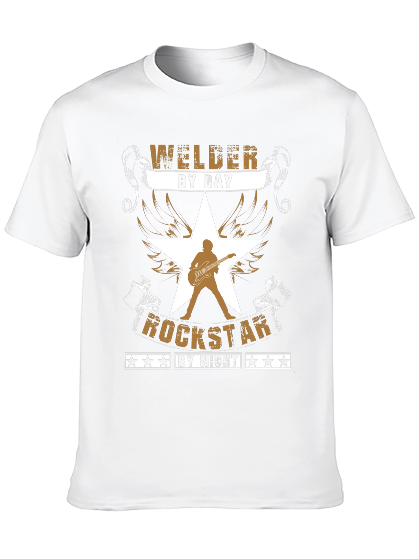 Welder by Day Rockstar by Night Graphic Tee