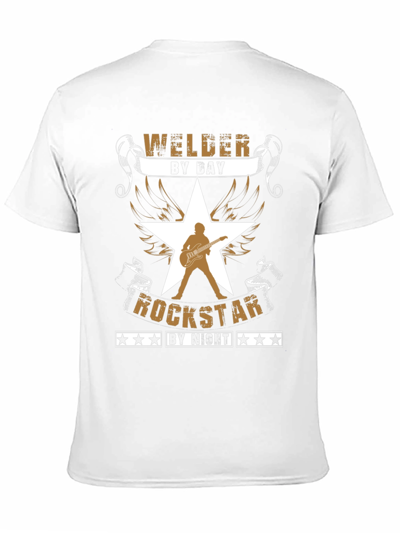 Welder by Day Rockstar by Night Graphic Tee