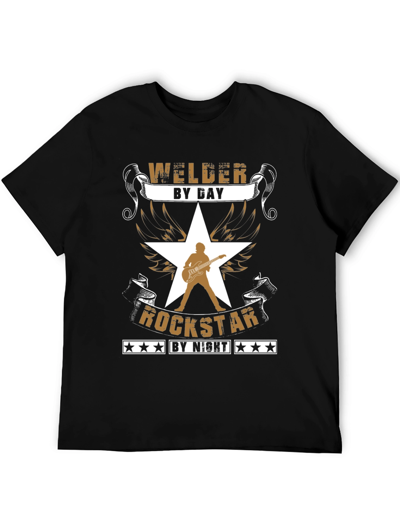 Welder by Day Rockstar by Night Graphic Tee