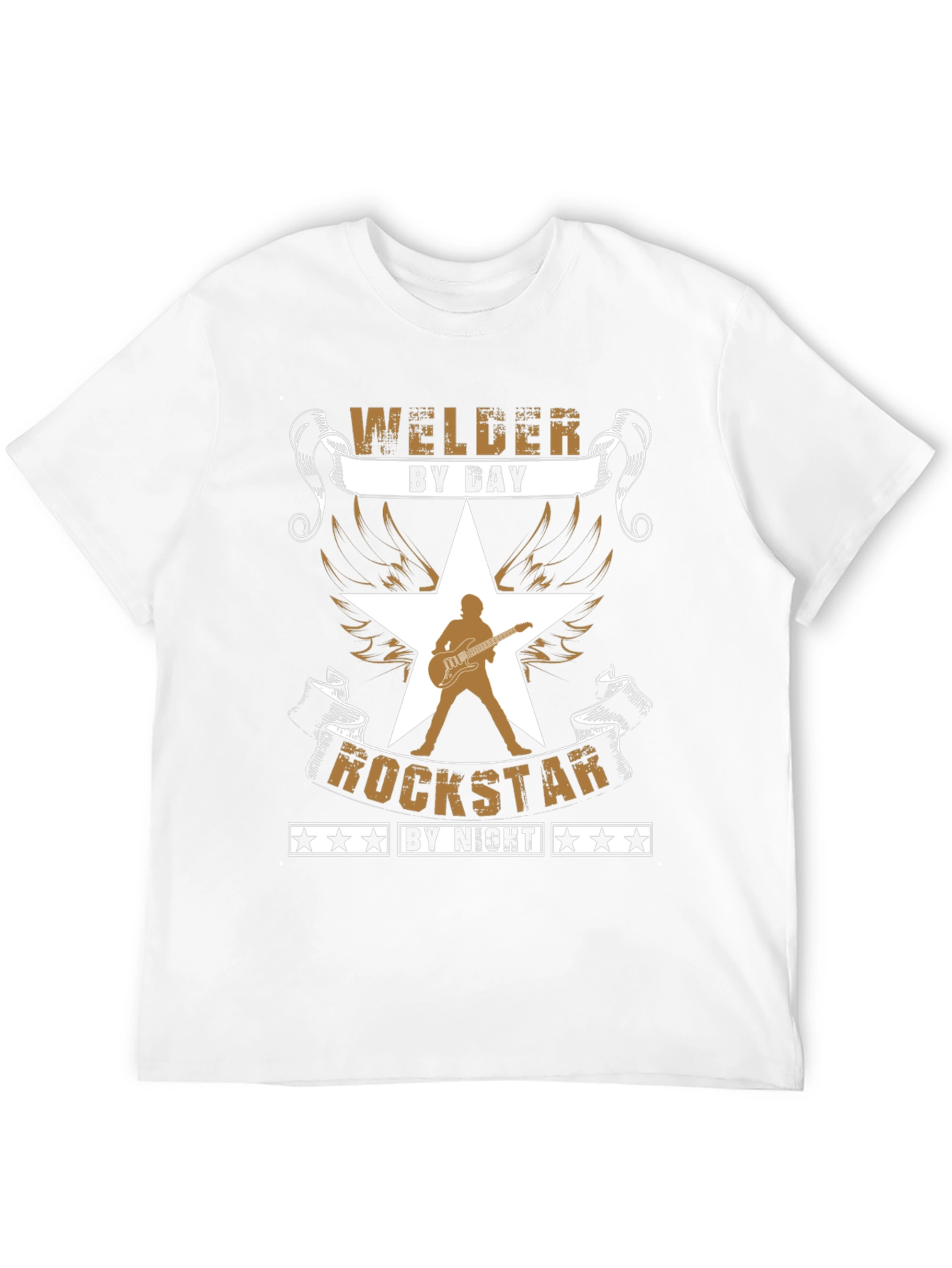 Welder by Day Rockstar by Night Graphic Tee