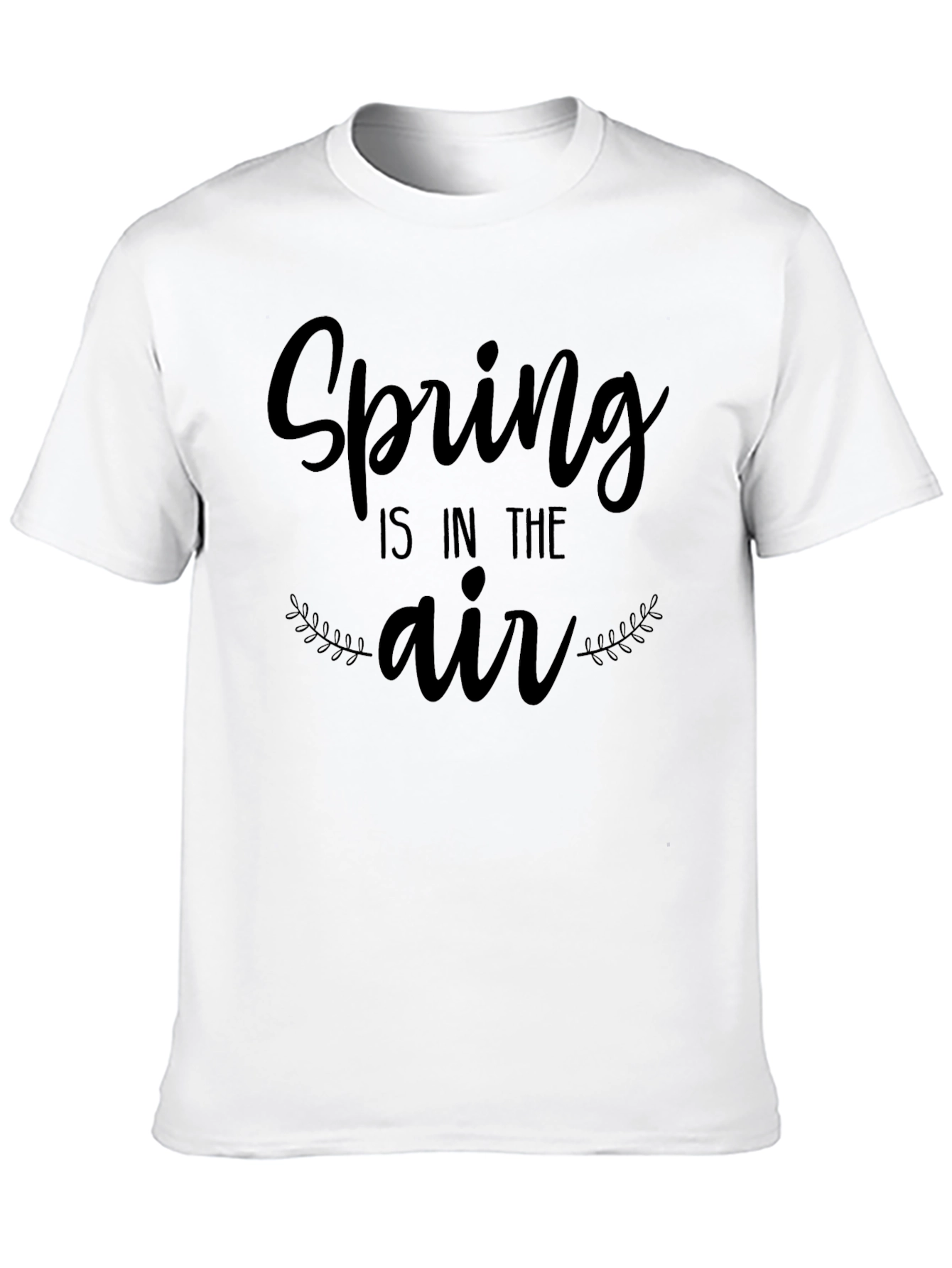 Spring is in the Air T-Shirt - Black