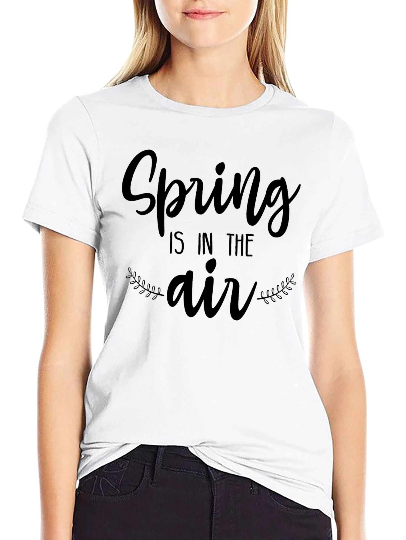Spring is in the Air T-Shirt - Black