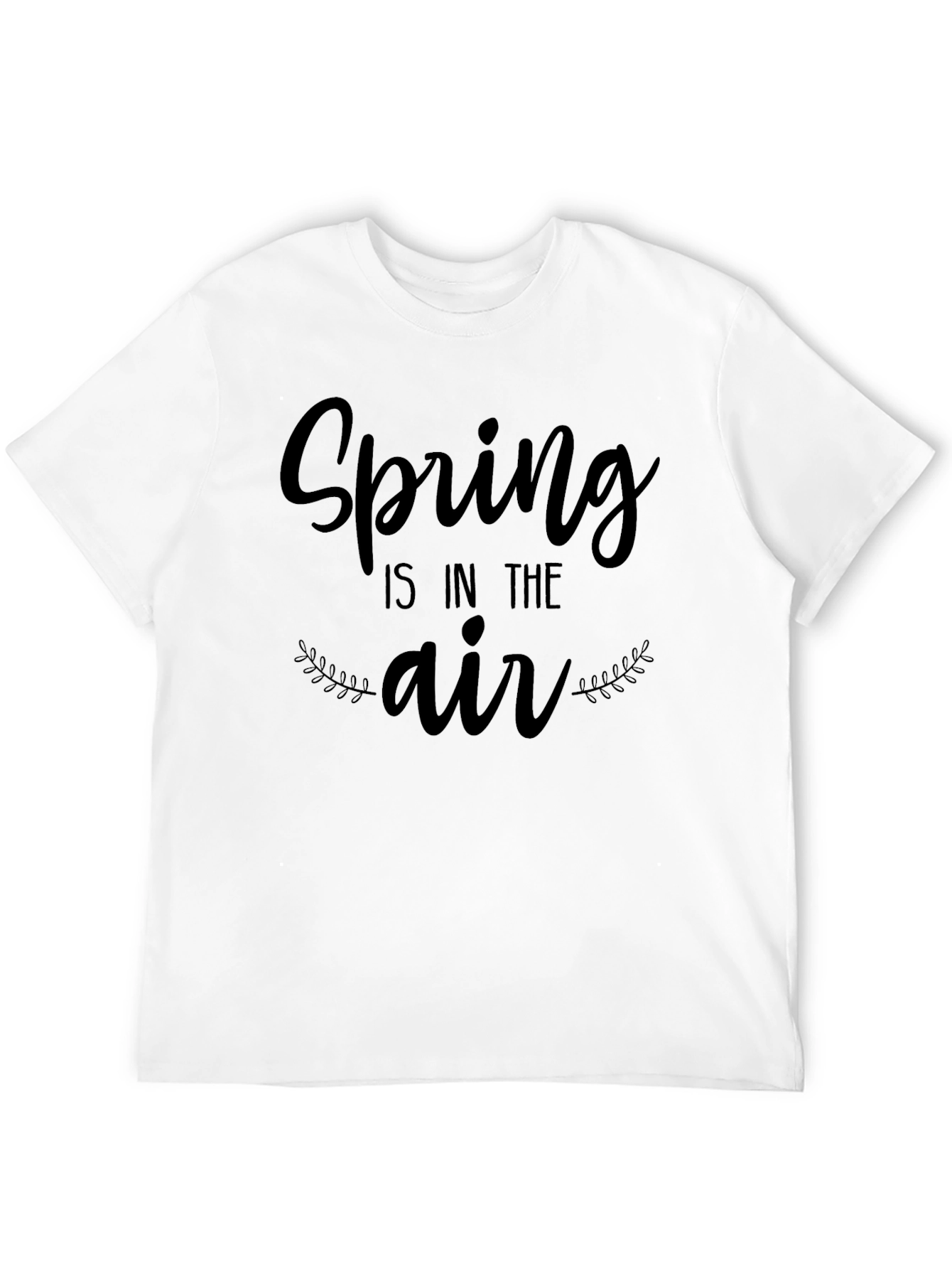 Spring is in the Air T-Shirt - Black