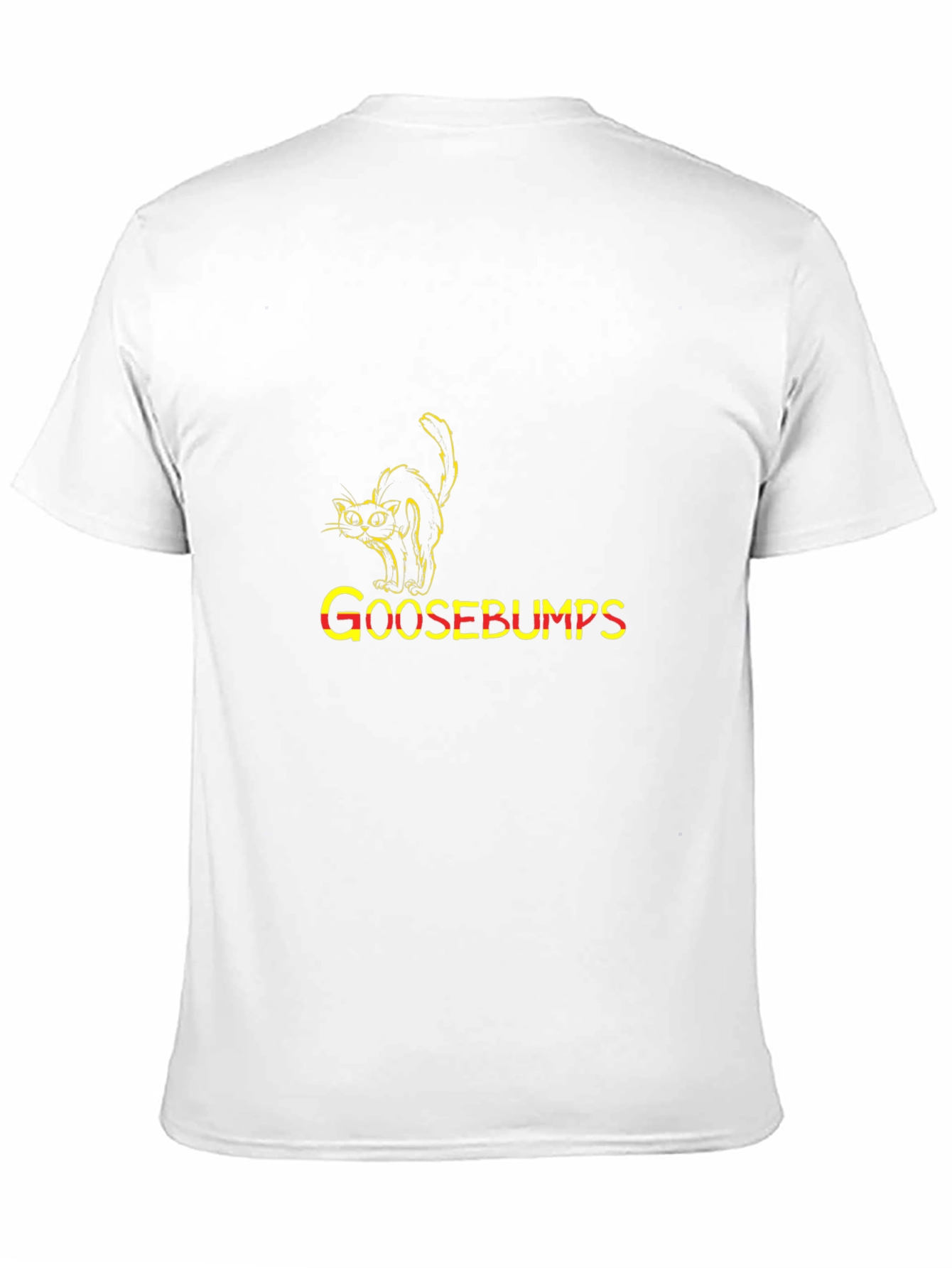 Goosebumps Cat Black T-Shirt
