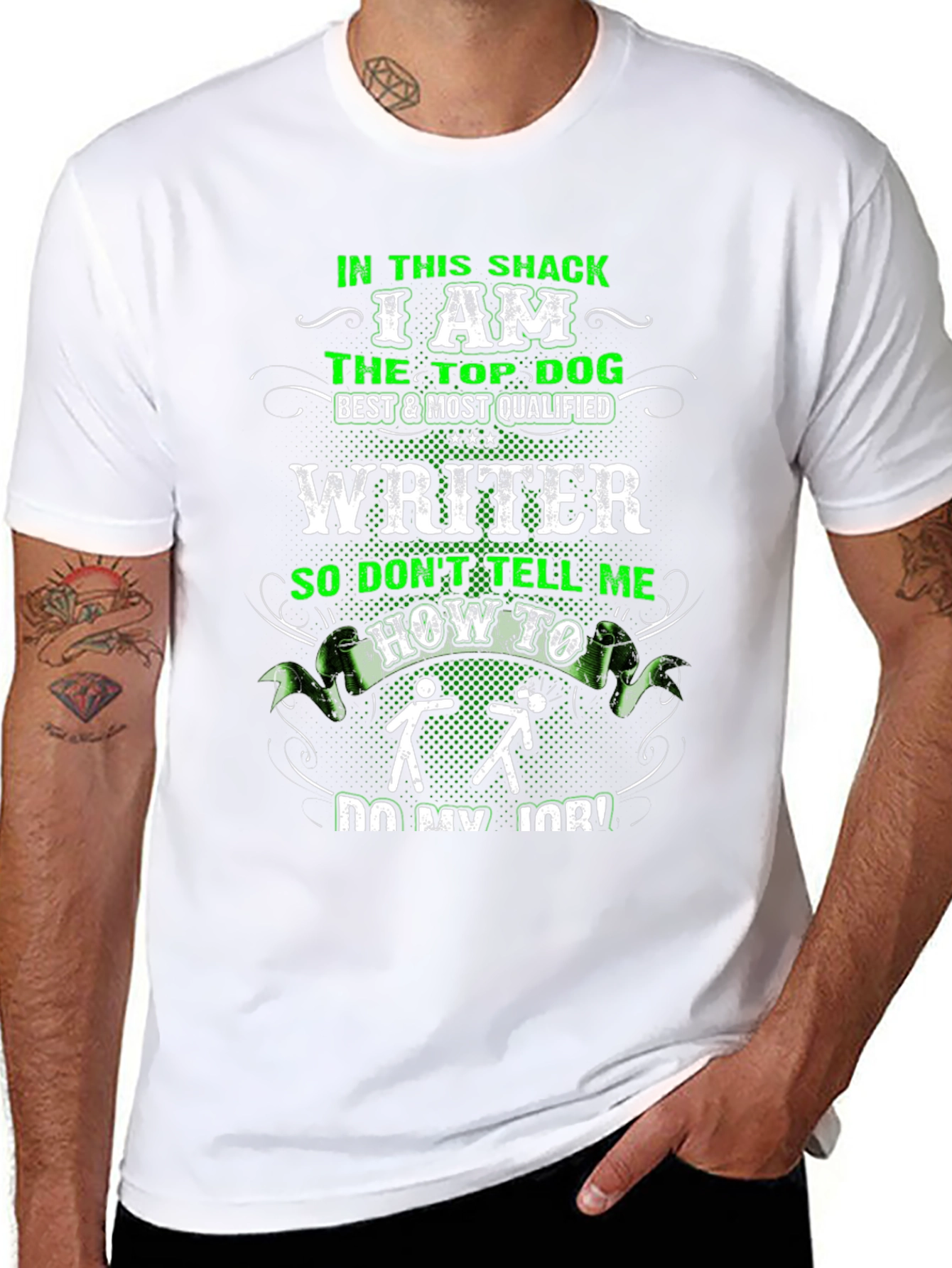 Top Dog Writer T-Shirt