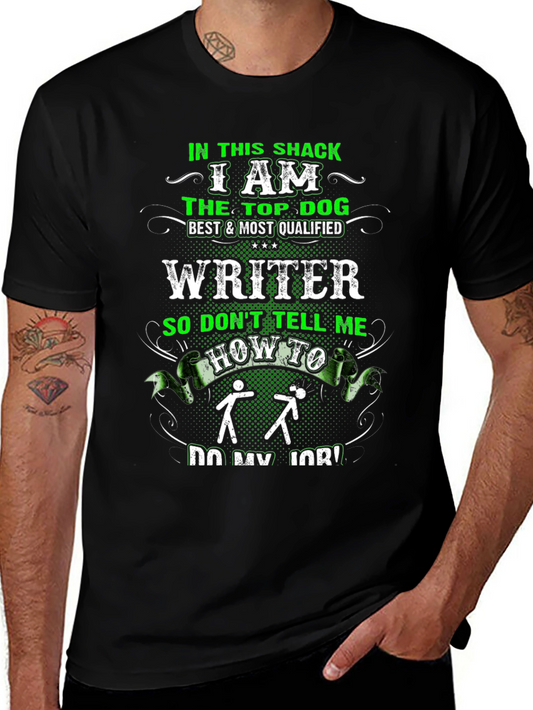 Top Dog Writer T-Shirt