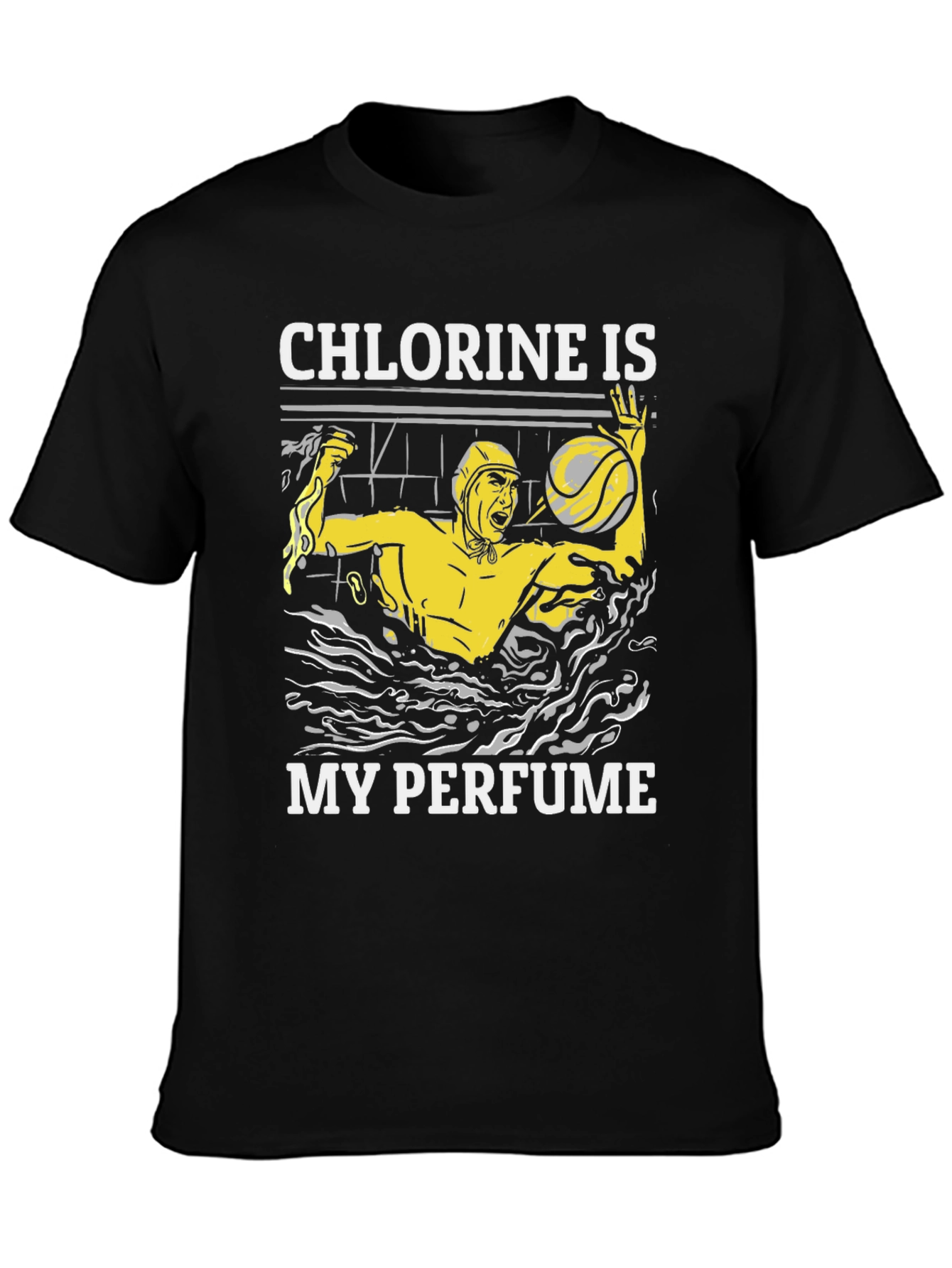 Chlorine is My Perfume Water Polo T-Shirt