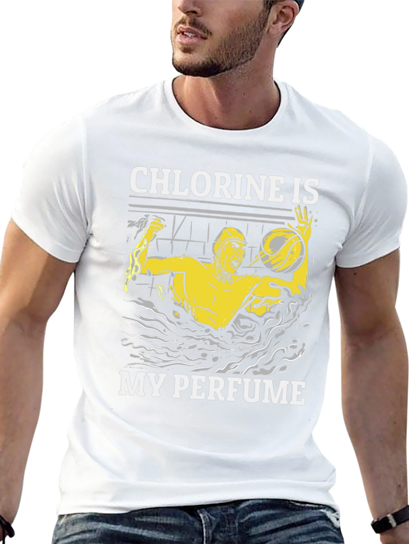Chlorine is My Perfume Water Polo T-Shirt