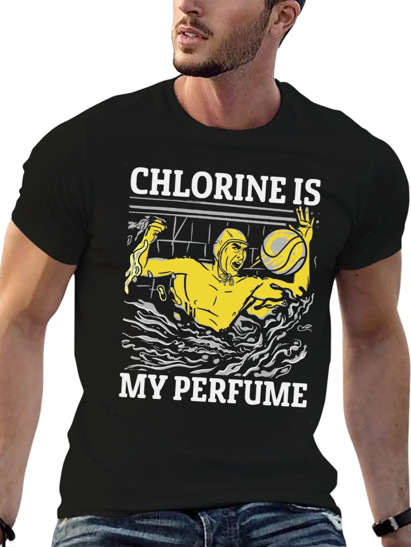 Chlorine is My Perfume Water Polo T-Shirt