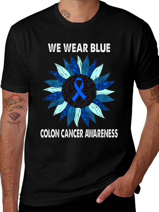 Blue Colon Cancer Awareness T-Shirt
