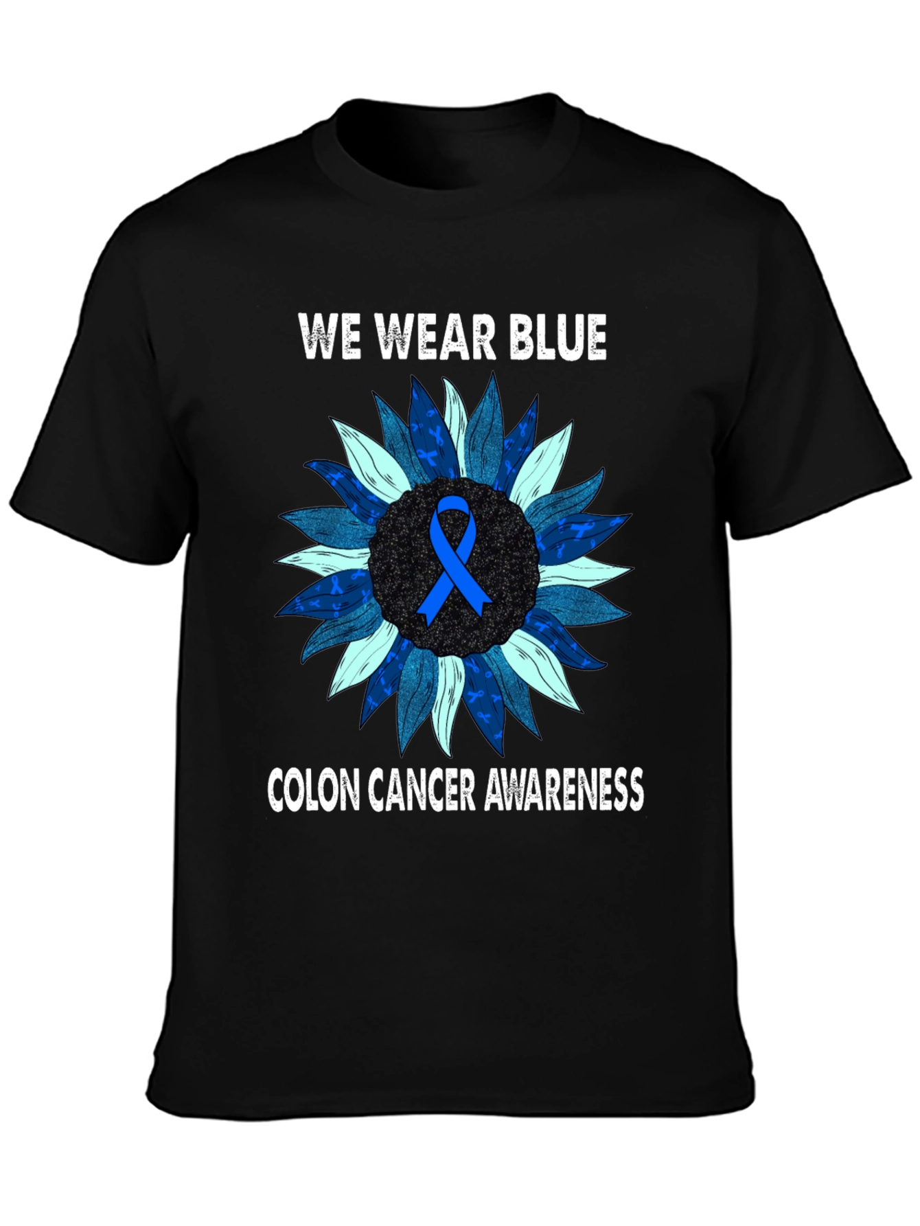 Blue Colon Cancer Awareness T-Shirt