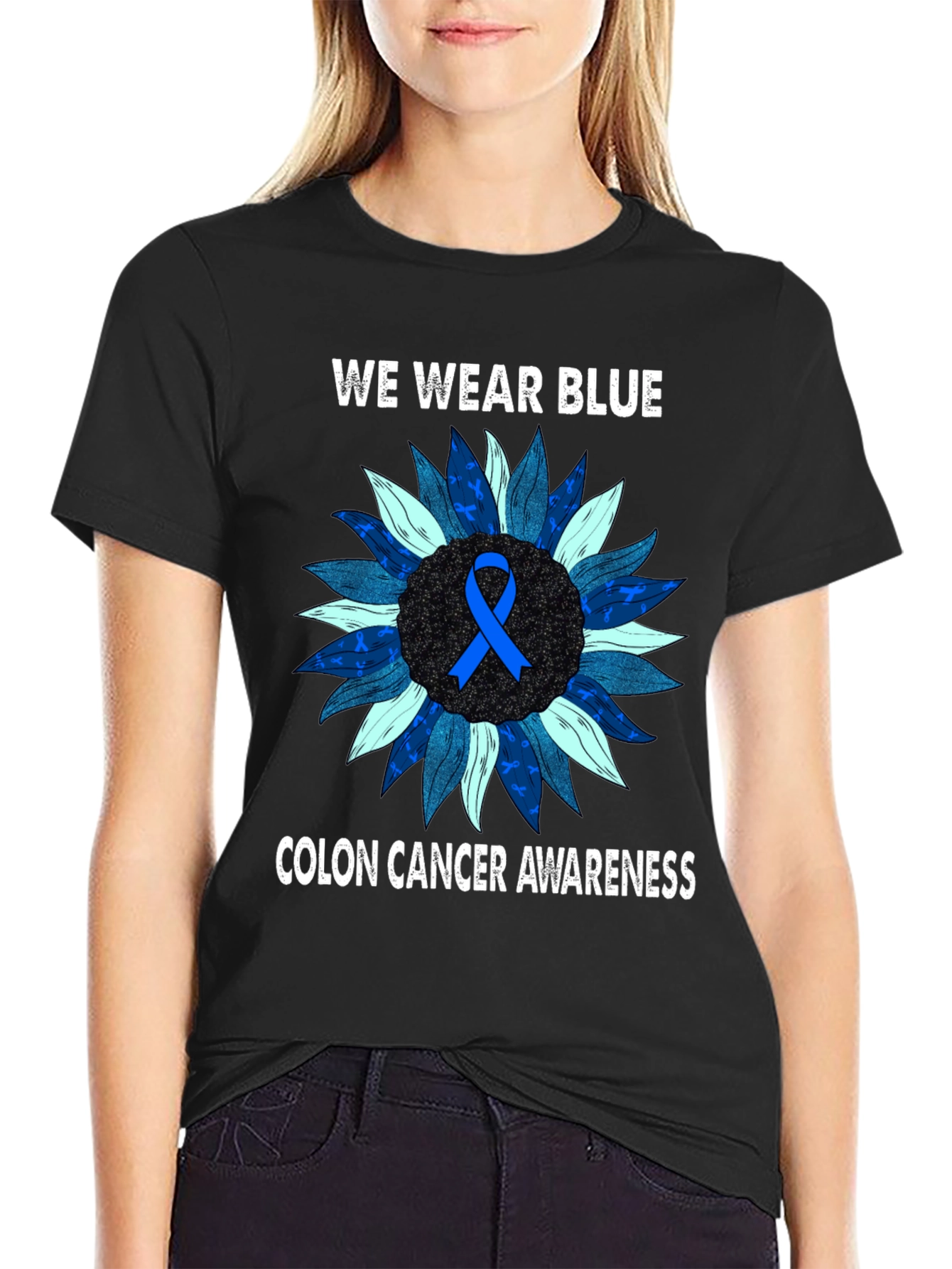 Blue Colon Cancer Awareness T-Shirt