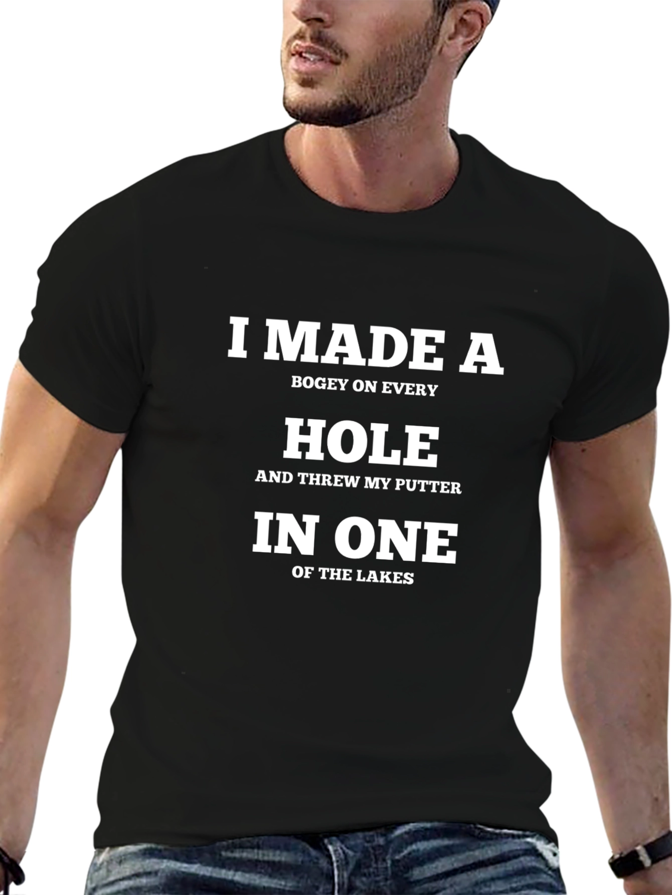 Funny Golf T-Shirt: Bogey on Every Hole